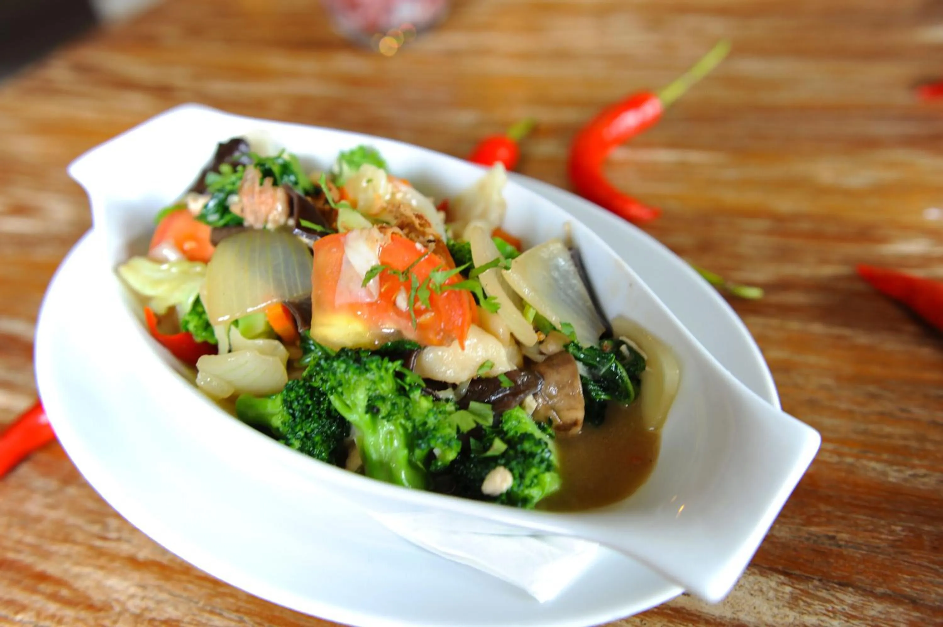 Food in The Vasini Hotel