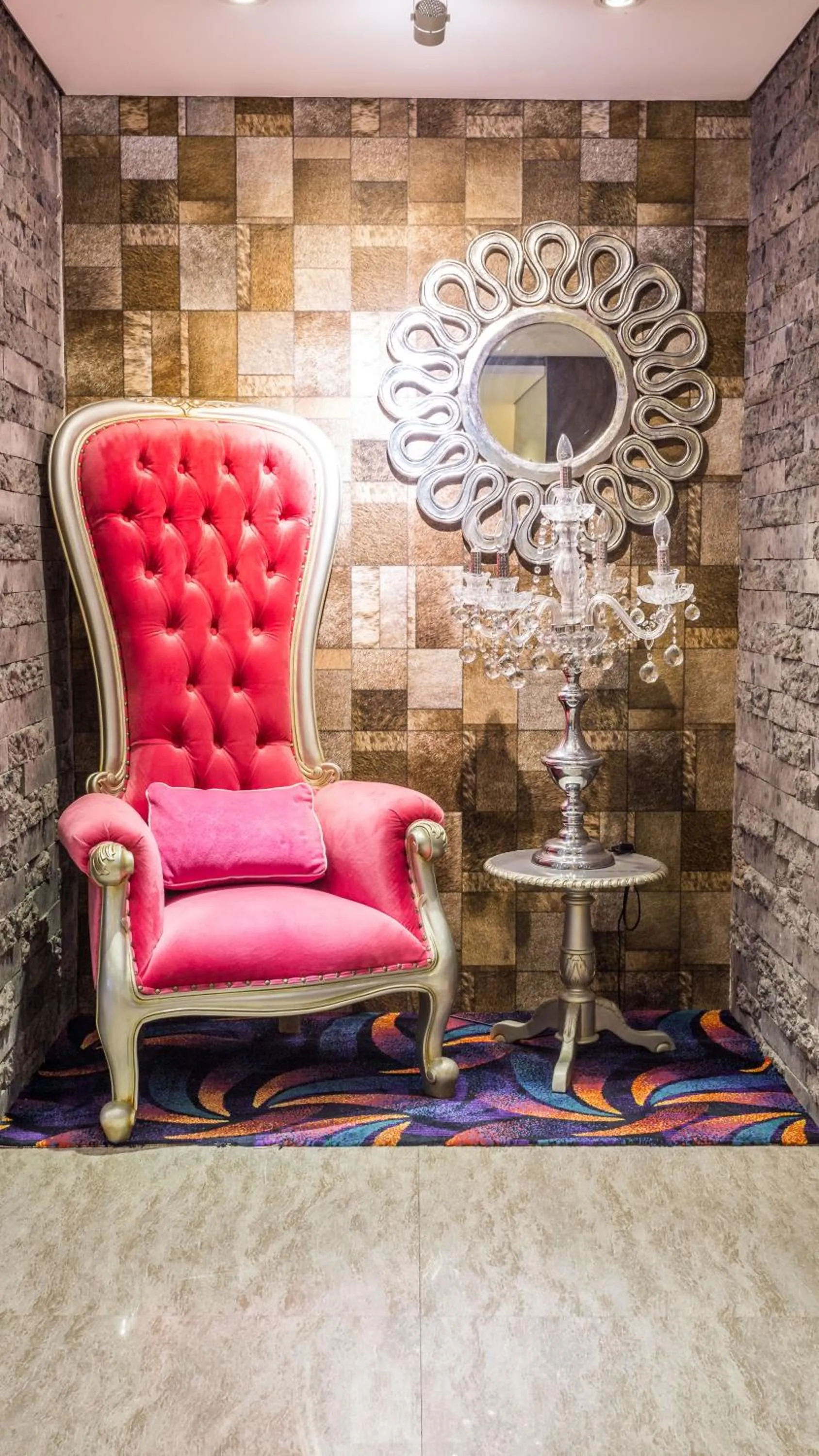 Lounge or bar, Seating Area in The Vasini Hotel