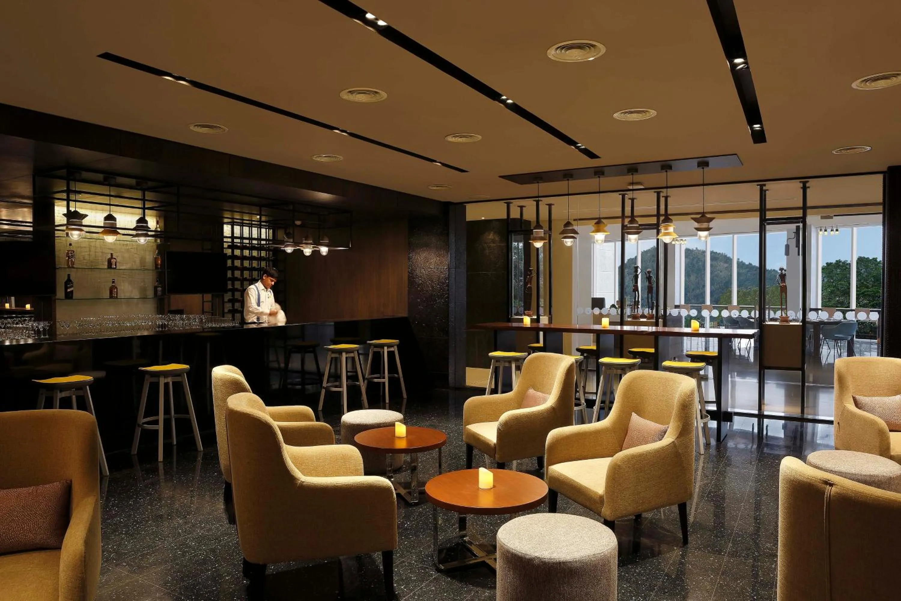 Lounge or bar in Novotel Kochi Infopark