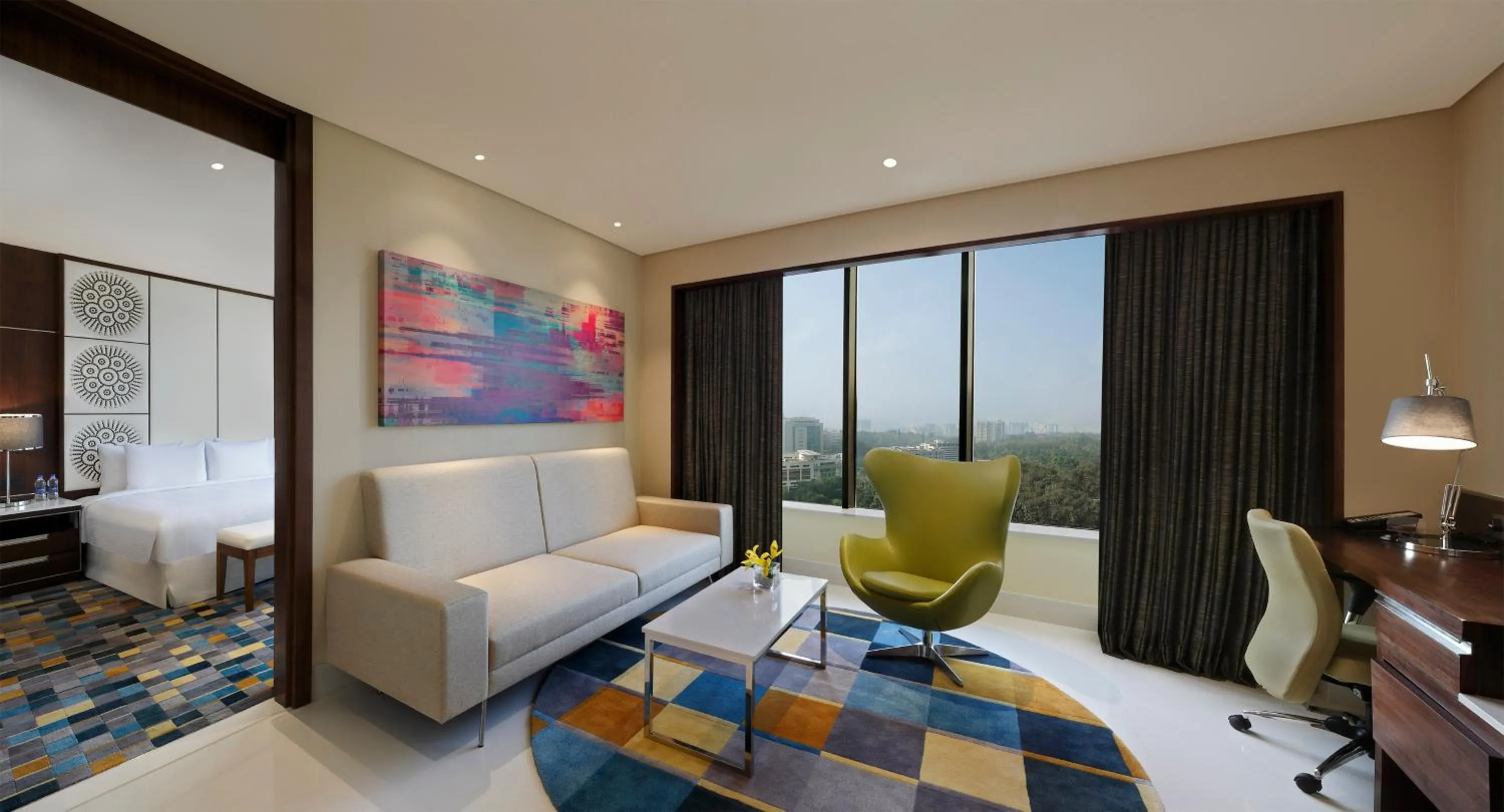 Living room in Novotel Kochi Infopark