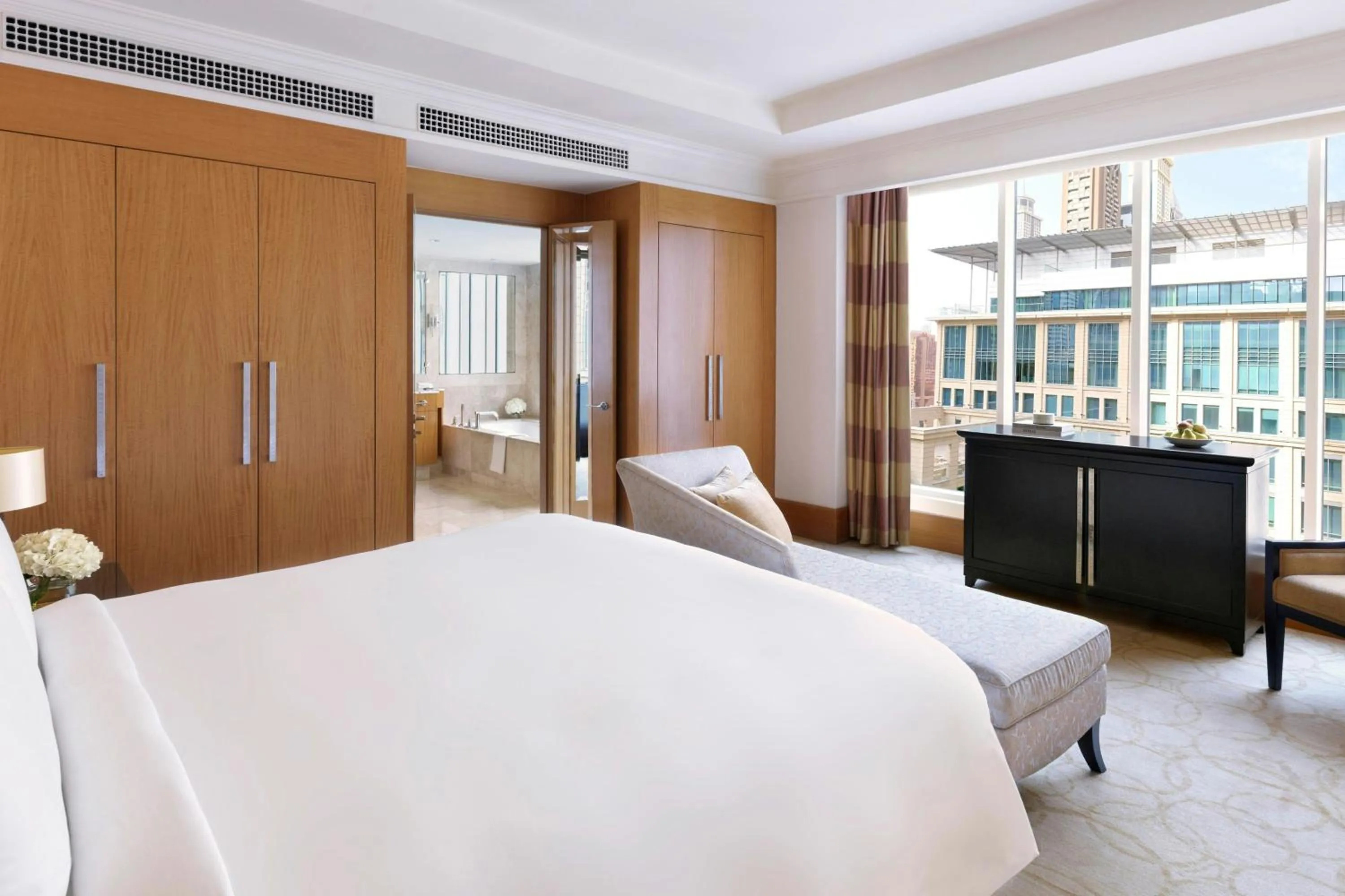 Bedroom, Bed in Ritz Carlton DIFC Downtown Dubai