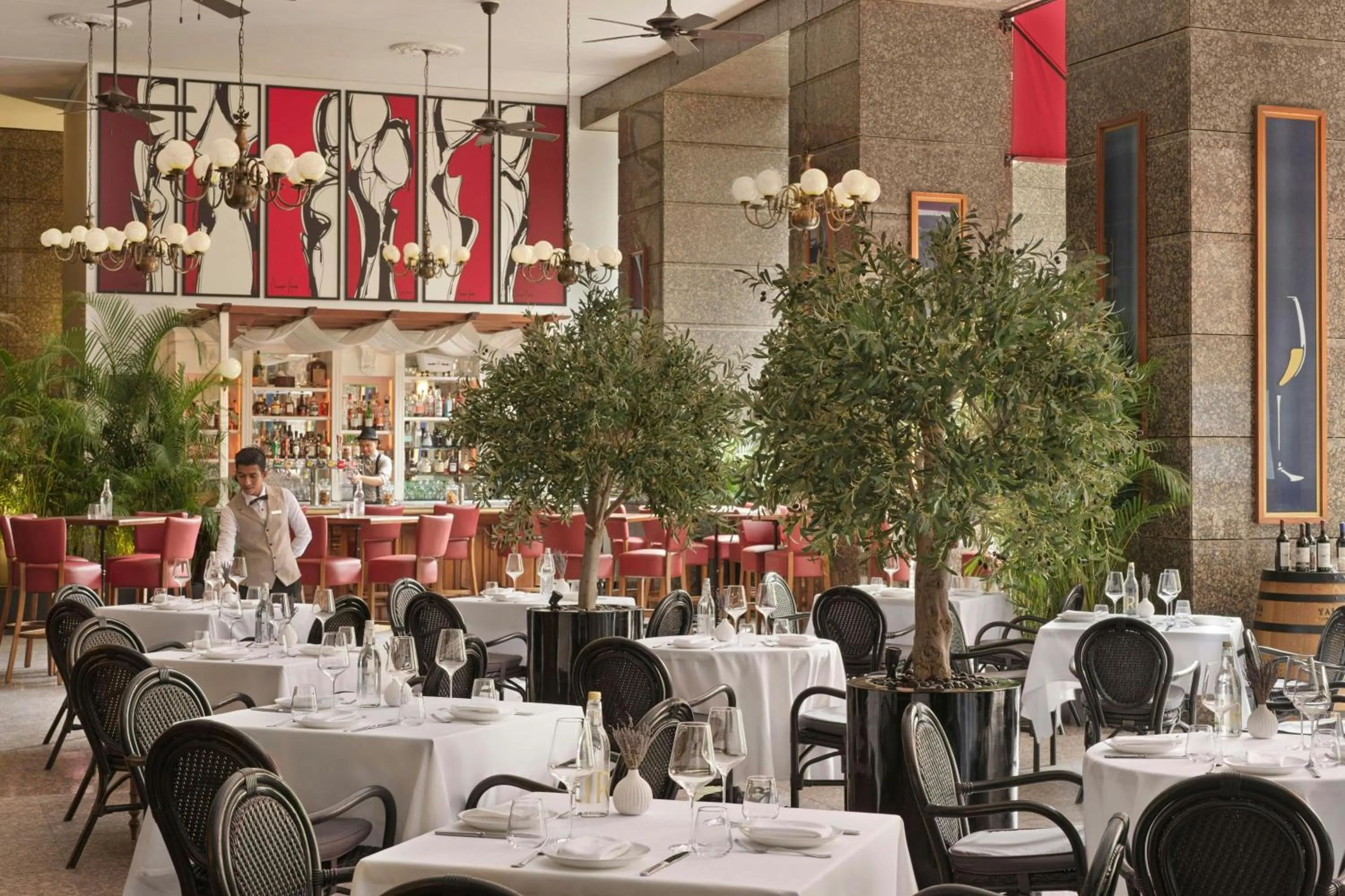 Restaurant/places to eat in Ritz Carlton DIFC Downtown Dubai