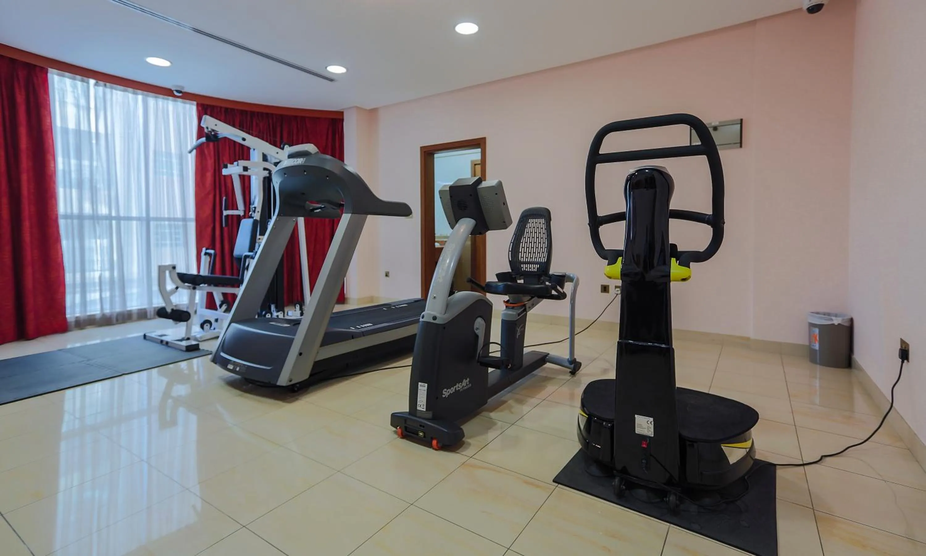 Fitness centre/facilities in Al Madina Suites Doha