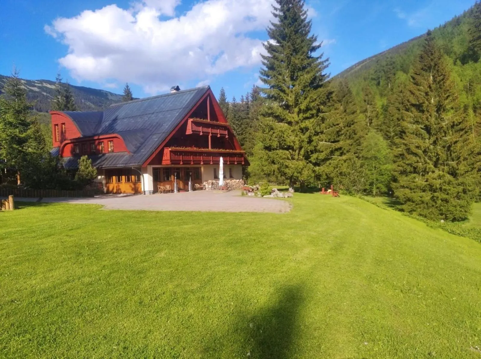 Property building in Aparthotel Pod Plání