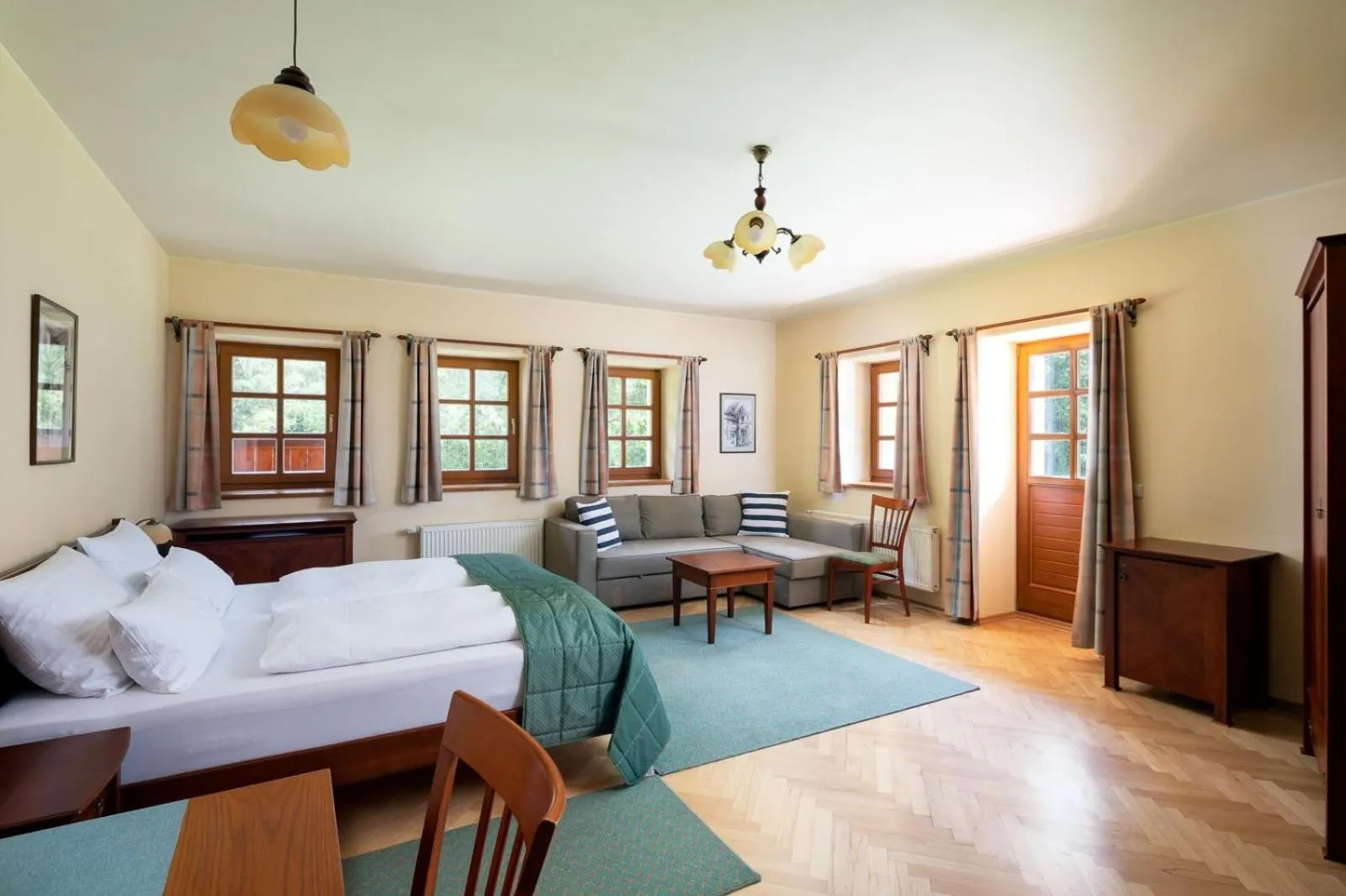 Bed in Aparthotel Pod Plání