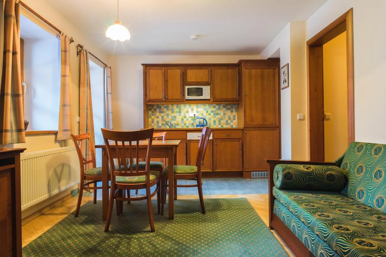 Kitchen or kitchenette in Apartments Esplanade