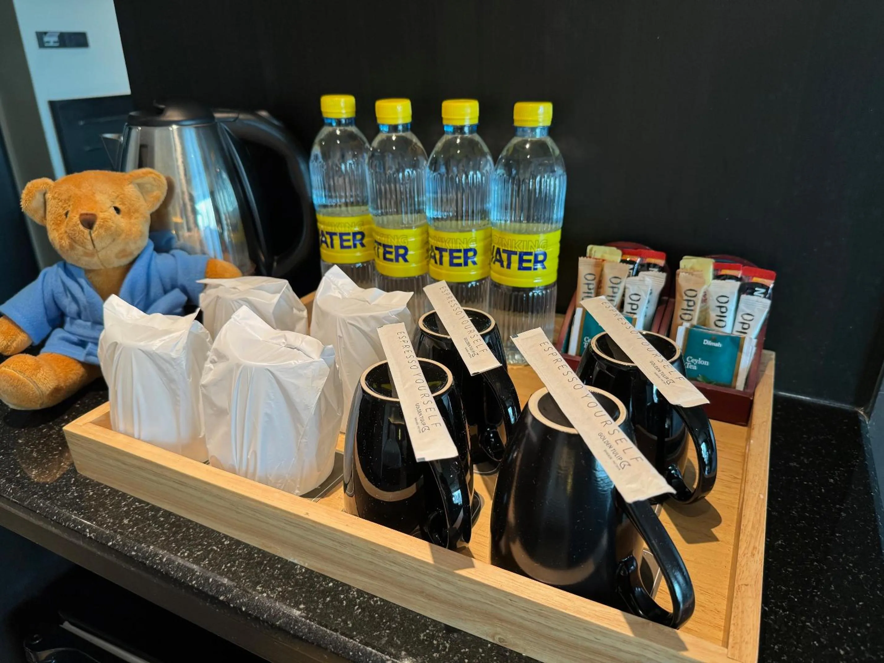 Coffee/tea facilities in Golden Tulip Mandison Suites