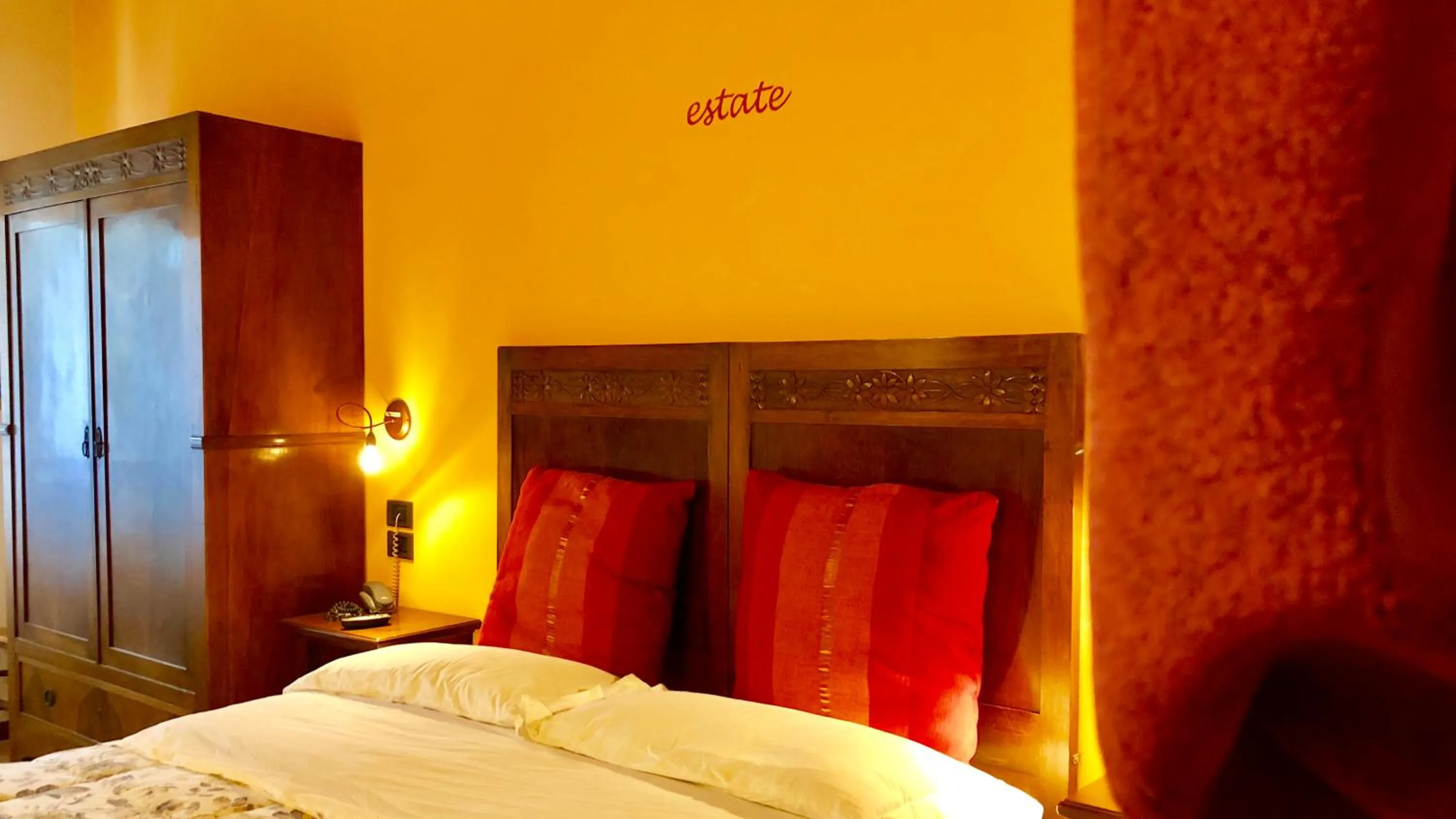 Bedroom, Bed in Agriturismo Corte Dei Mori