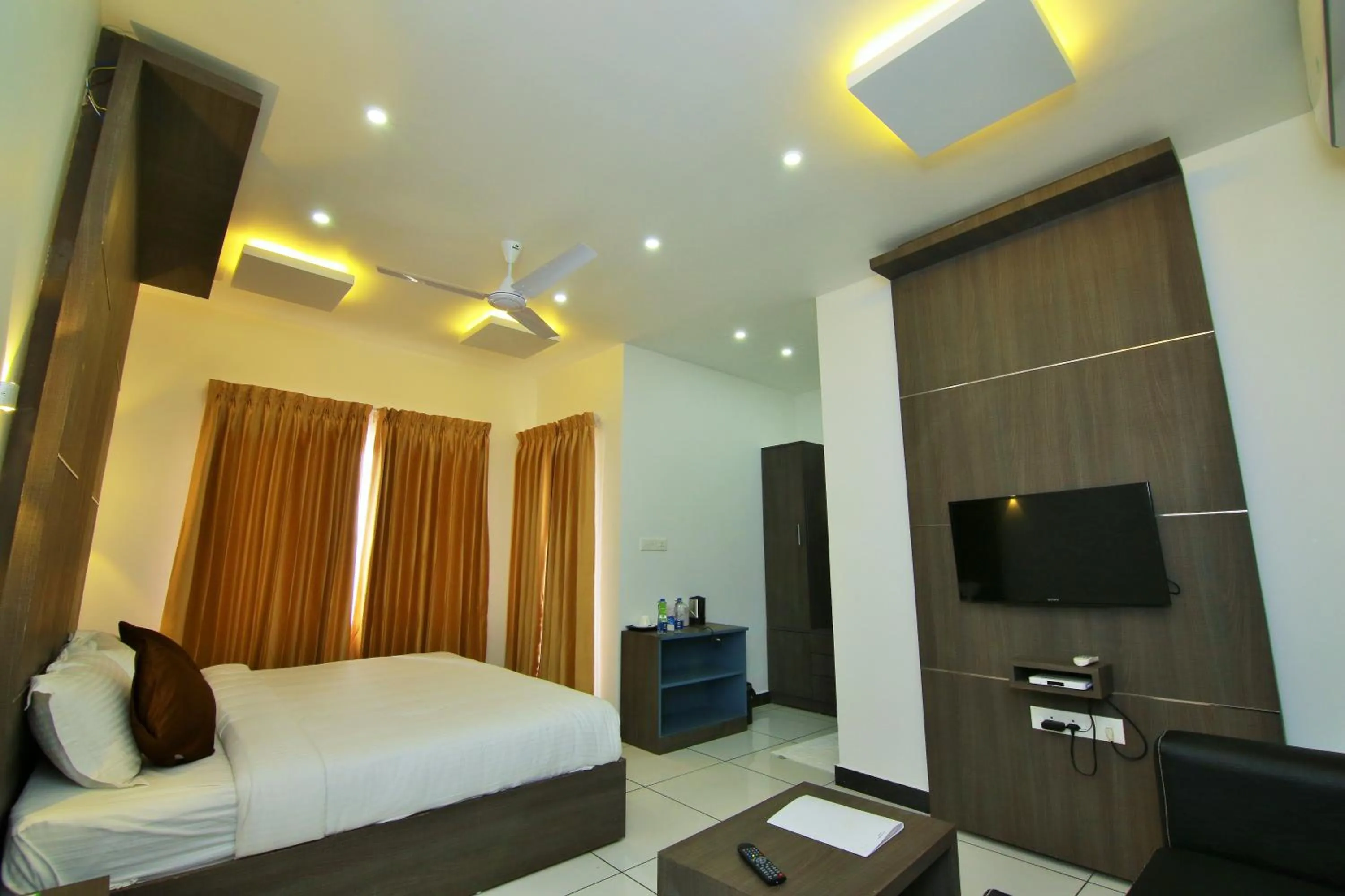 Bed in Palette Hill View Resorts Vagamon