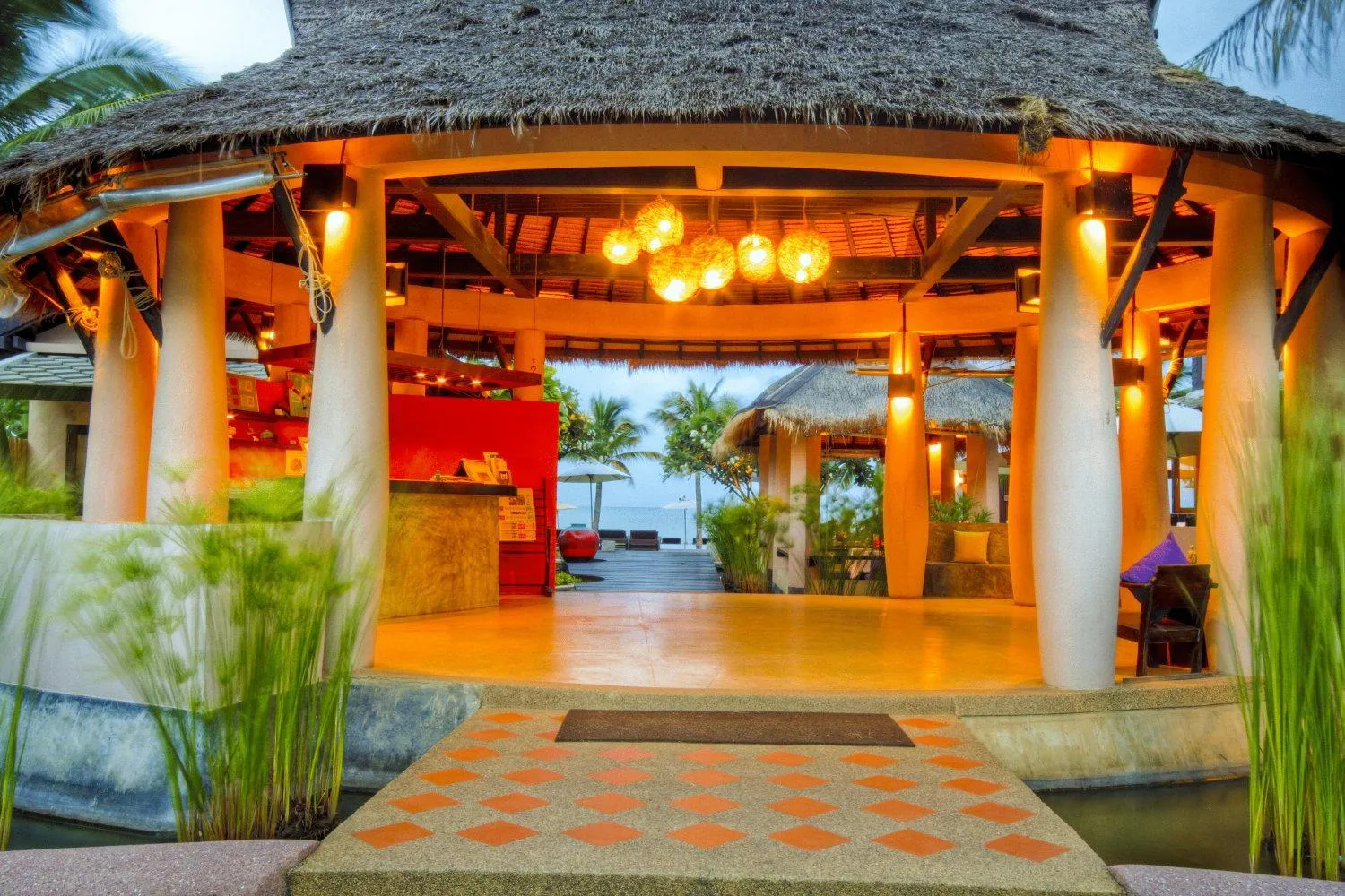 Lobby or reception in Purimuntra Resort and Spa