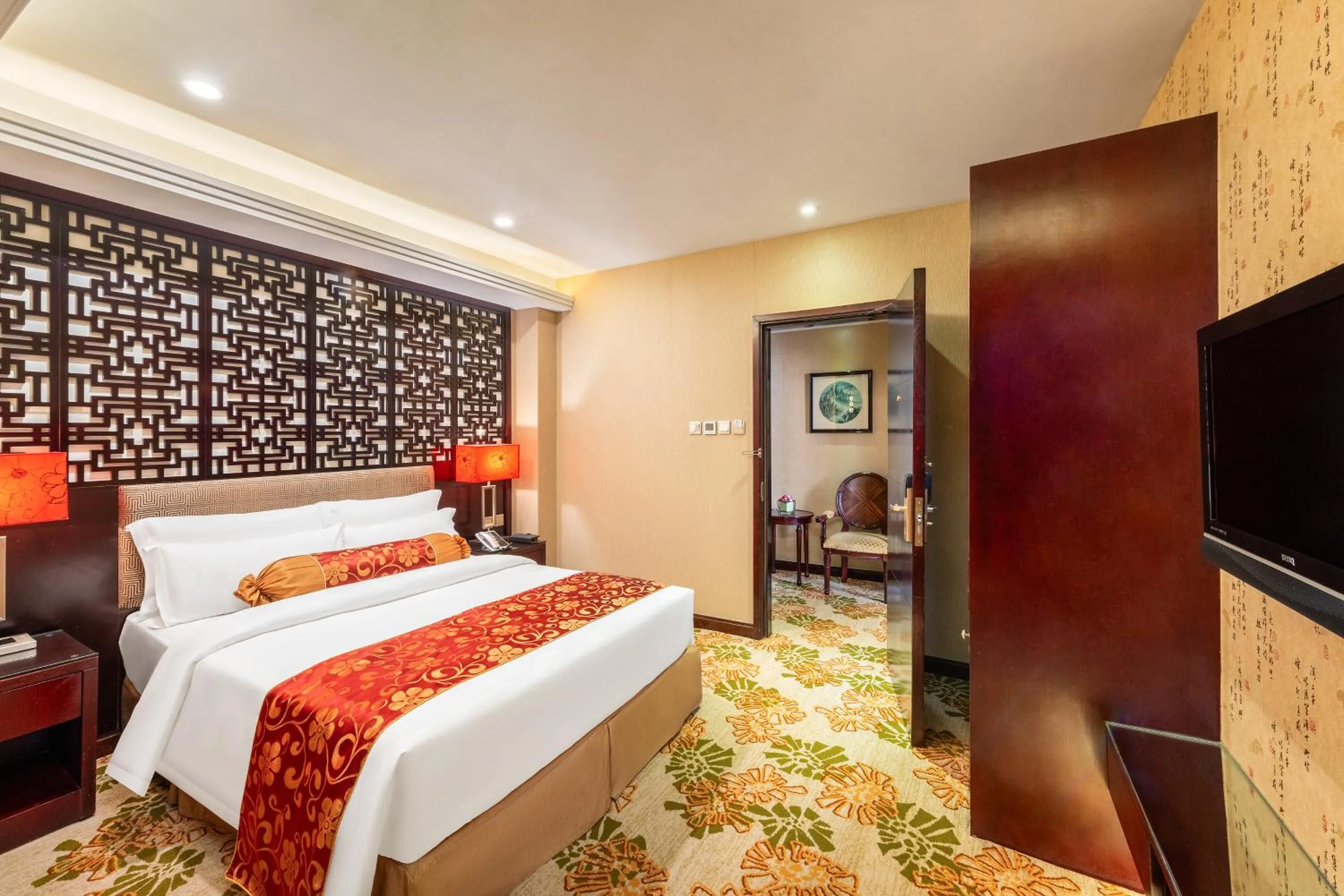 Bed in Hotel Metropole