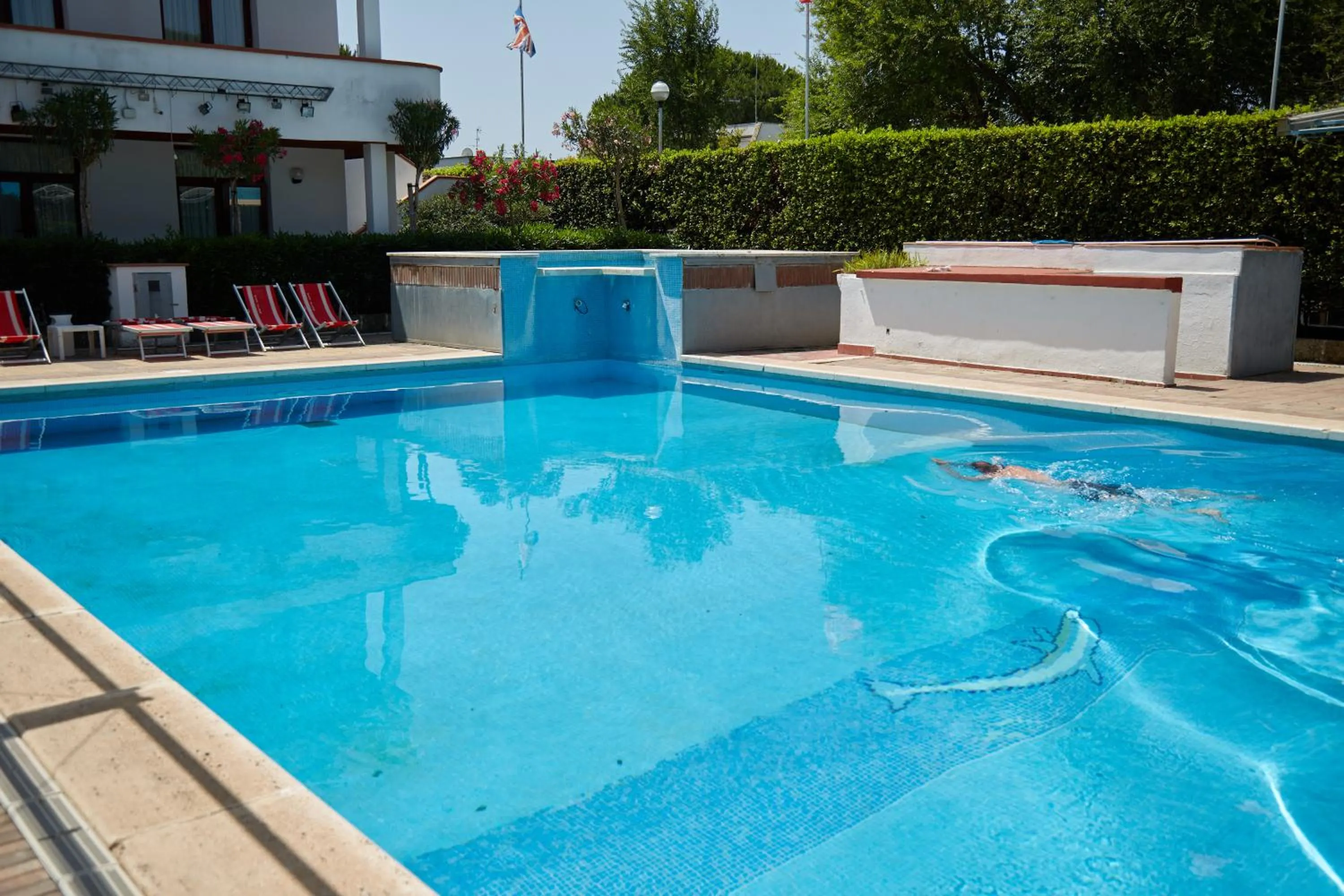Swimming pool in Hotel Residence Key Club