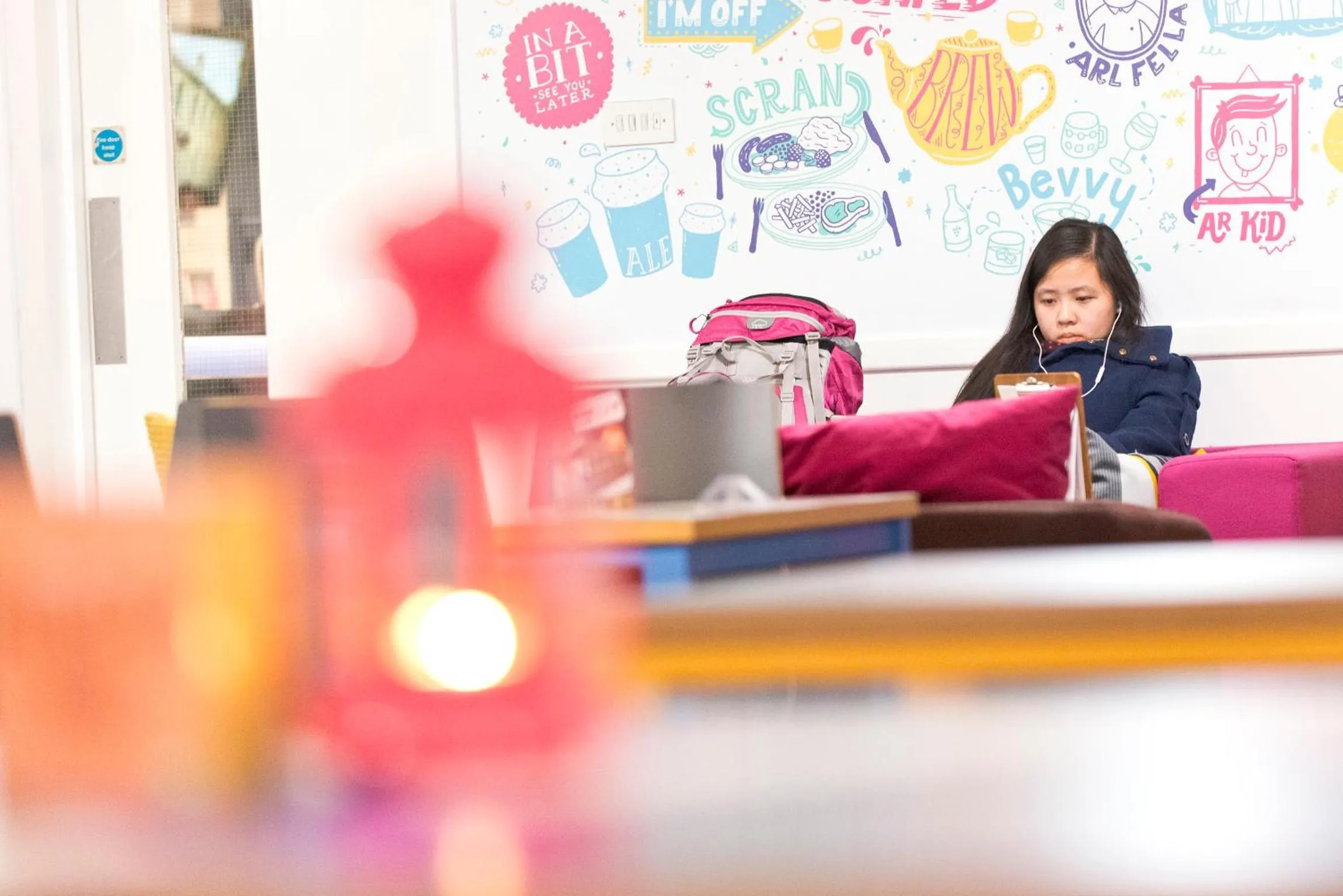 Decorative detail in YHA Liverpool Albert Dock