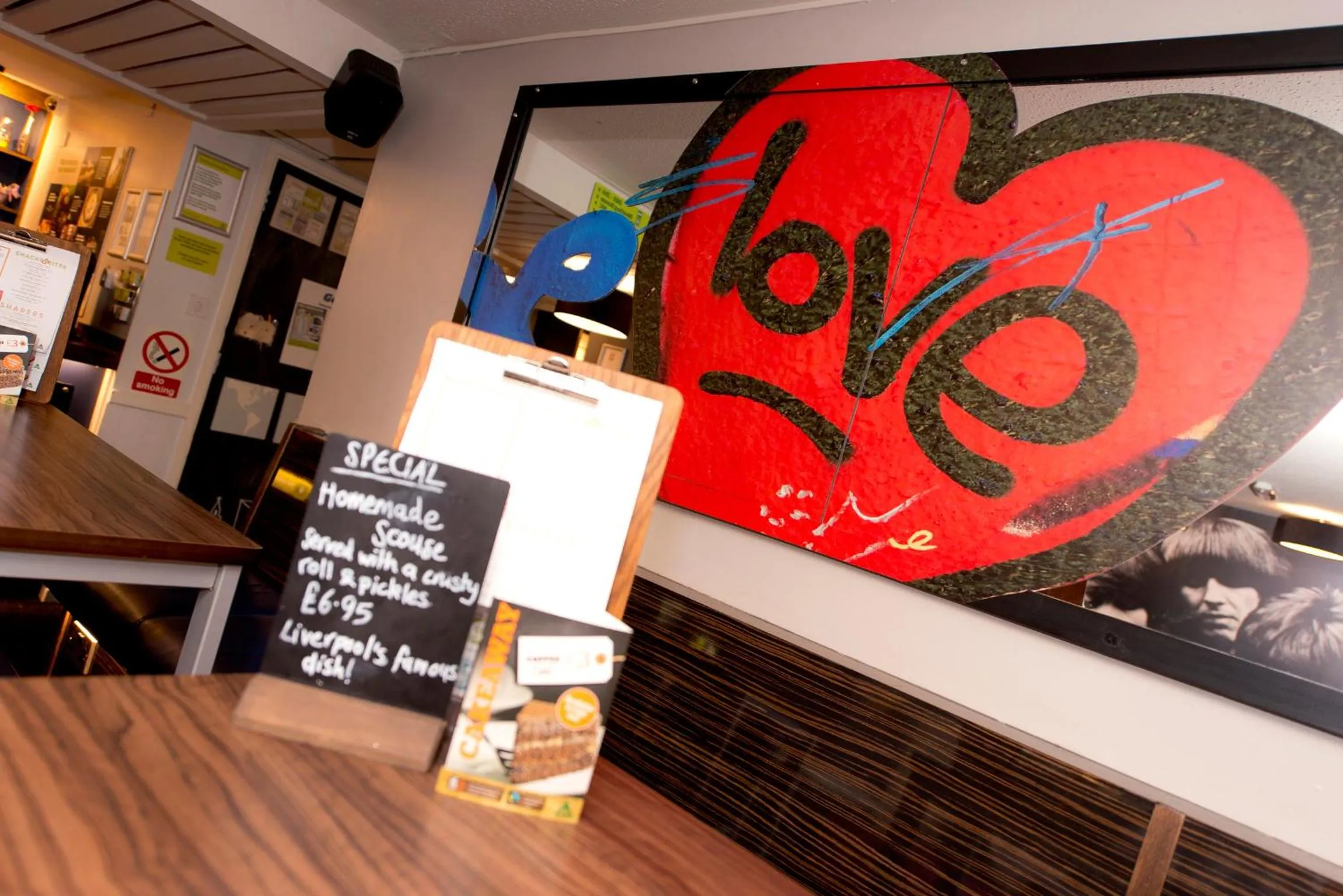 Lobby or reception in YHA Liverpool Albert Dock