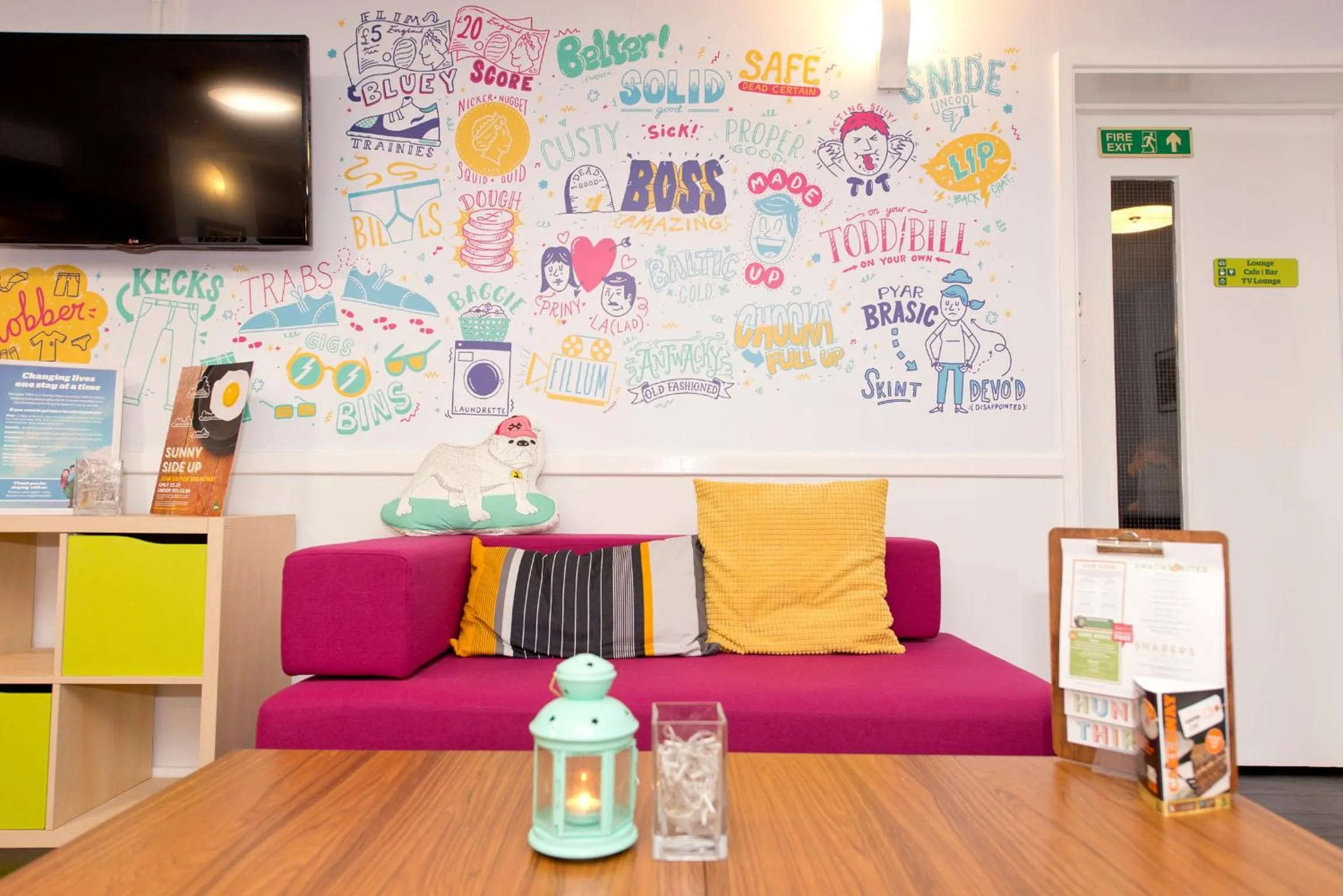 On-site shops in YHA Liverpool Albert Dock