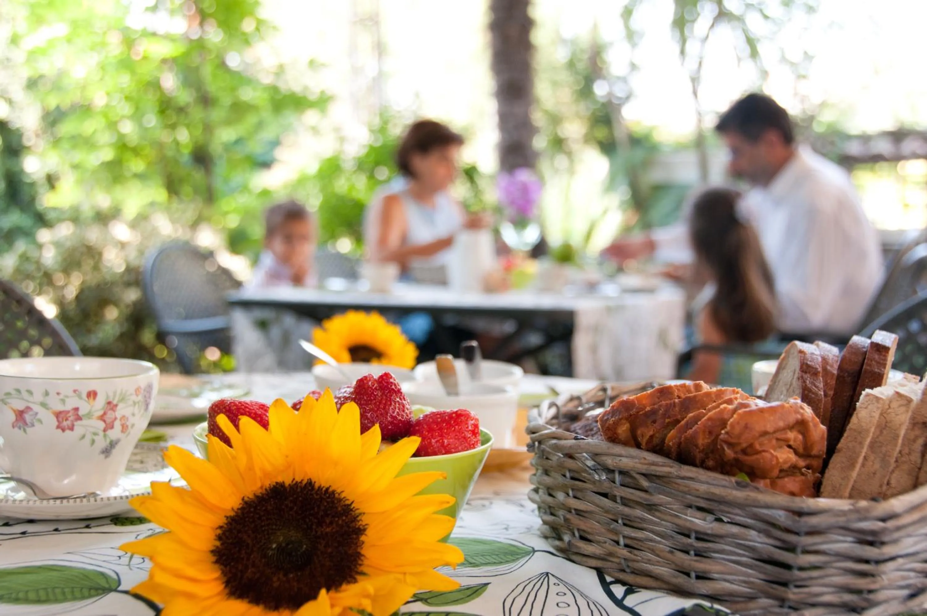 Patio in Villa Euchelia