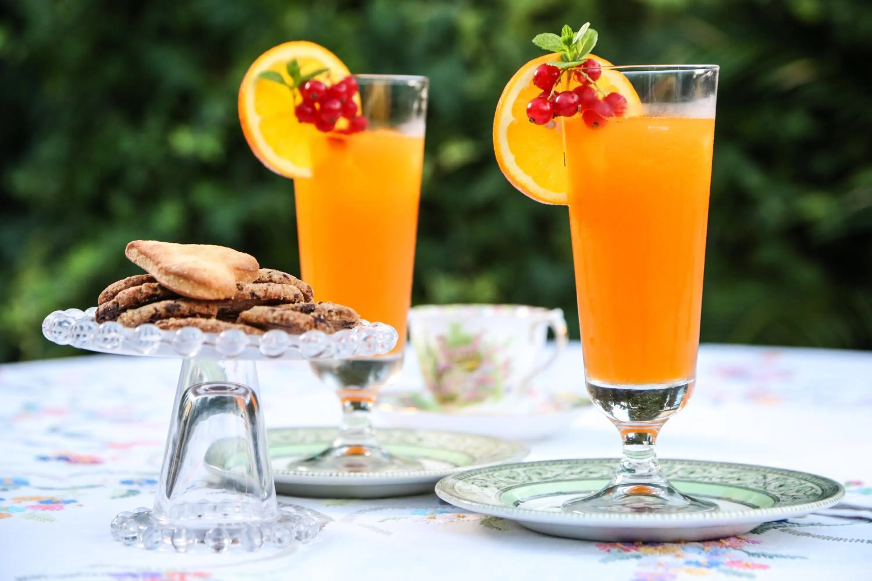 Food and drinks in Villa Euchelia