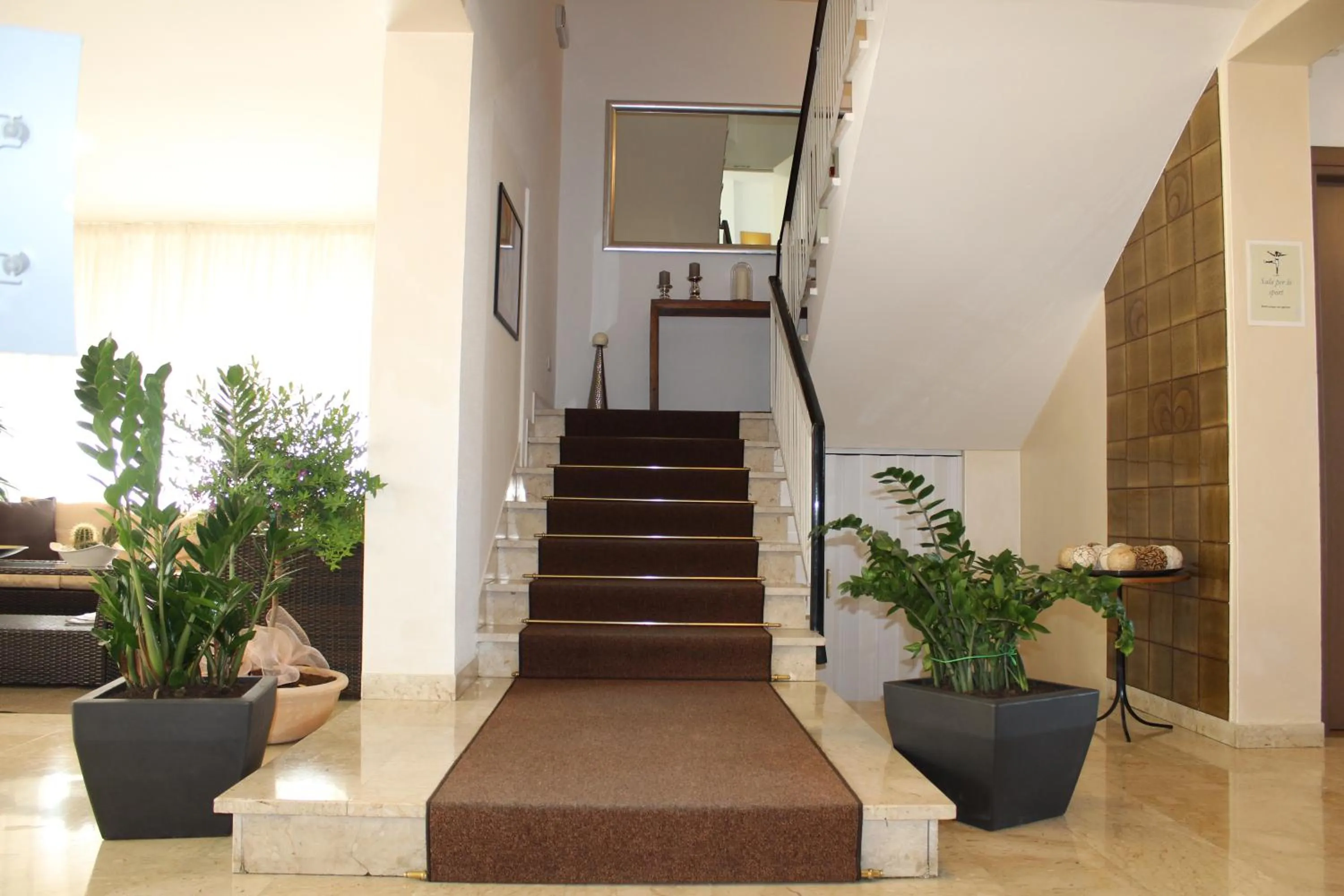 Lobby or reception in Hotel Adler