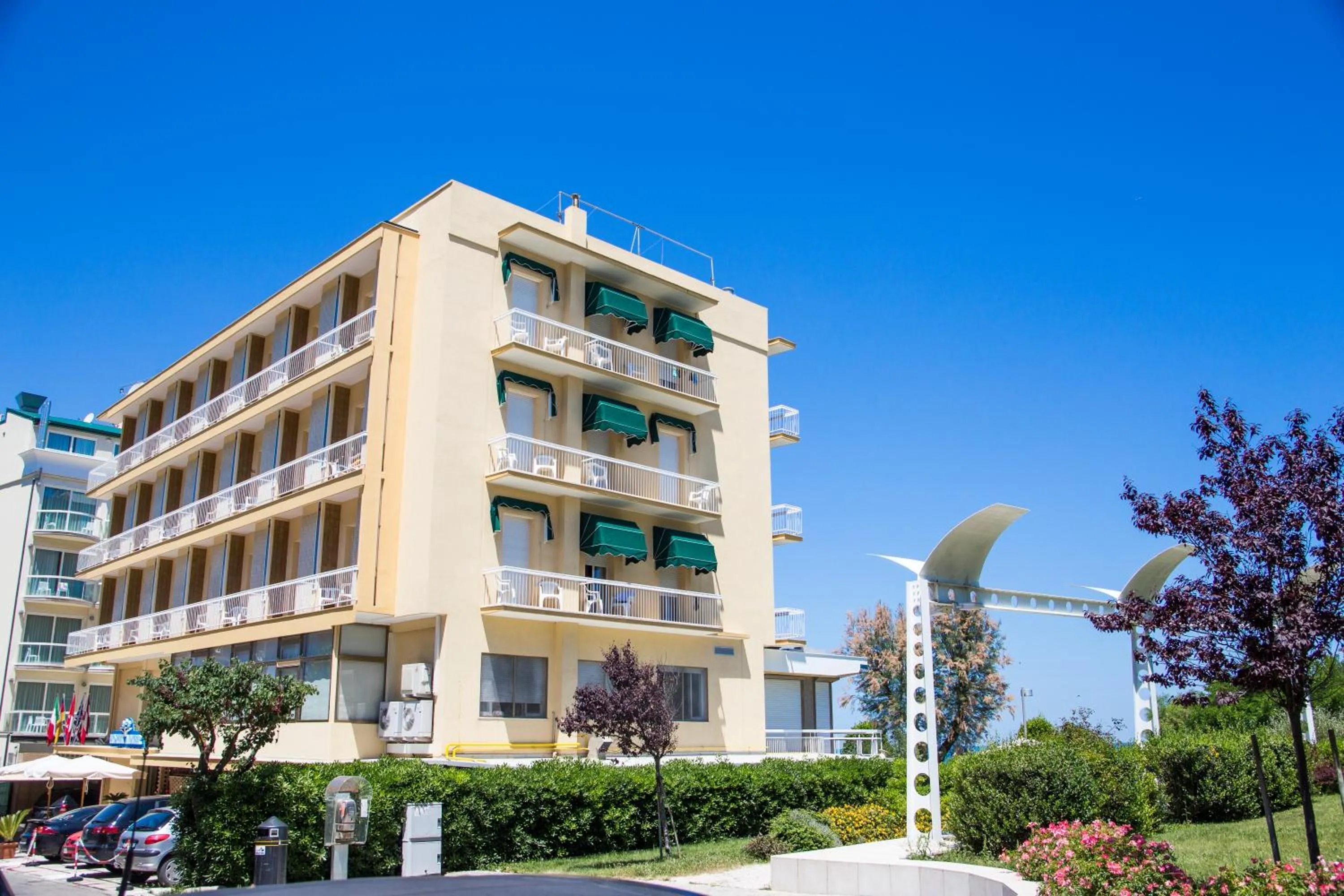 Property building in Hotel Adler