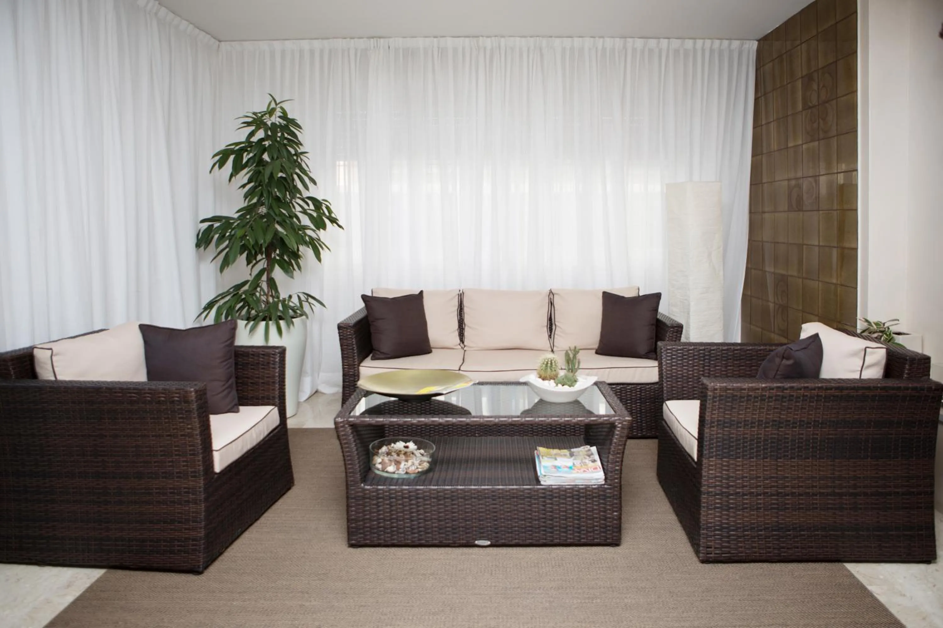 Living room in Hotel Adler