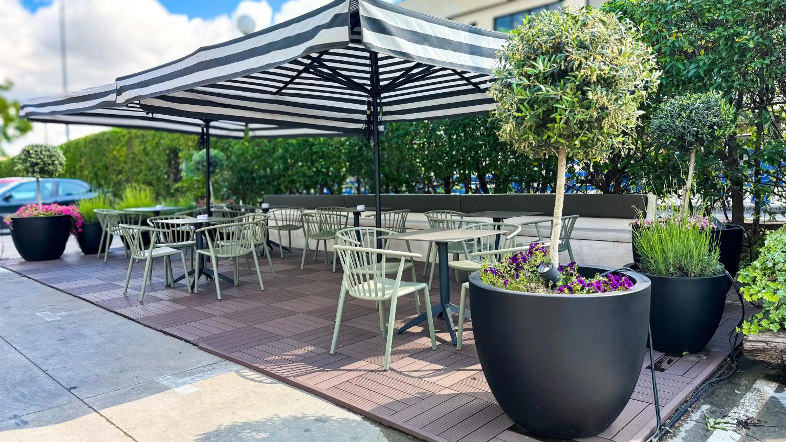 Balcony/Terrace in Hotel Iris Guadalajara