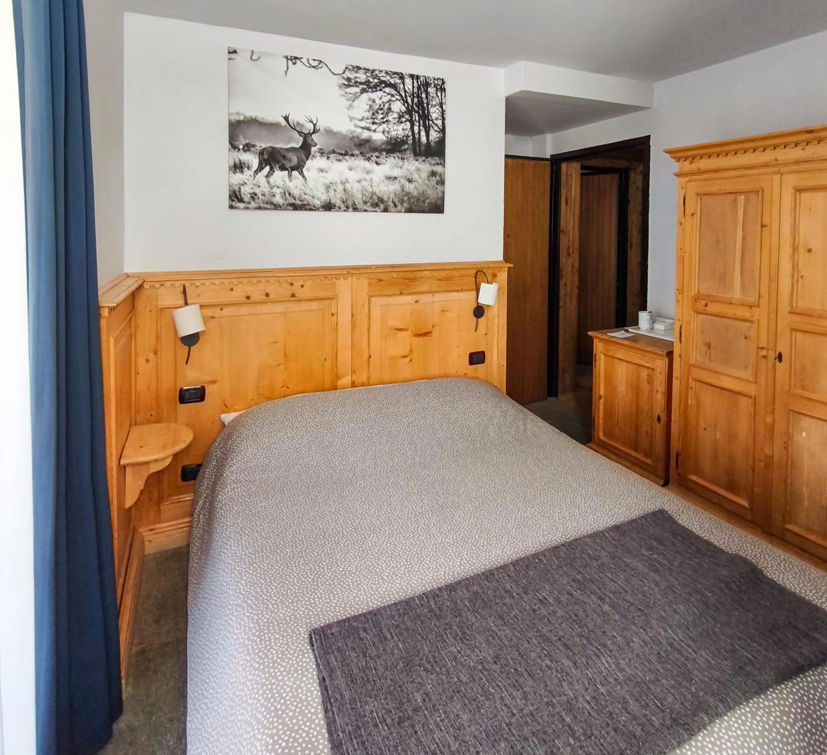 Bed in Shackleton Chalet