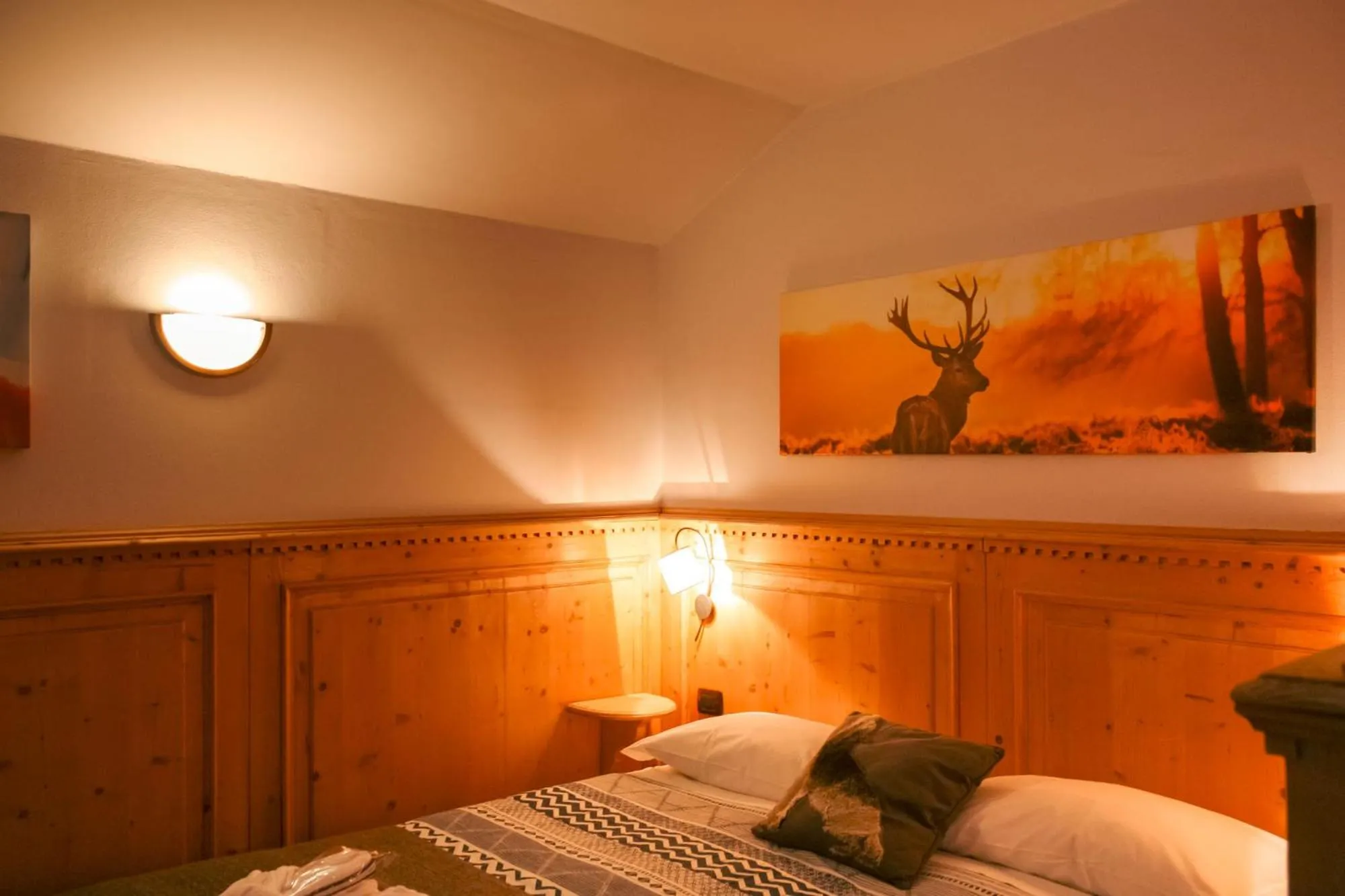 Bedroom, Bed in Shackleton Chalet