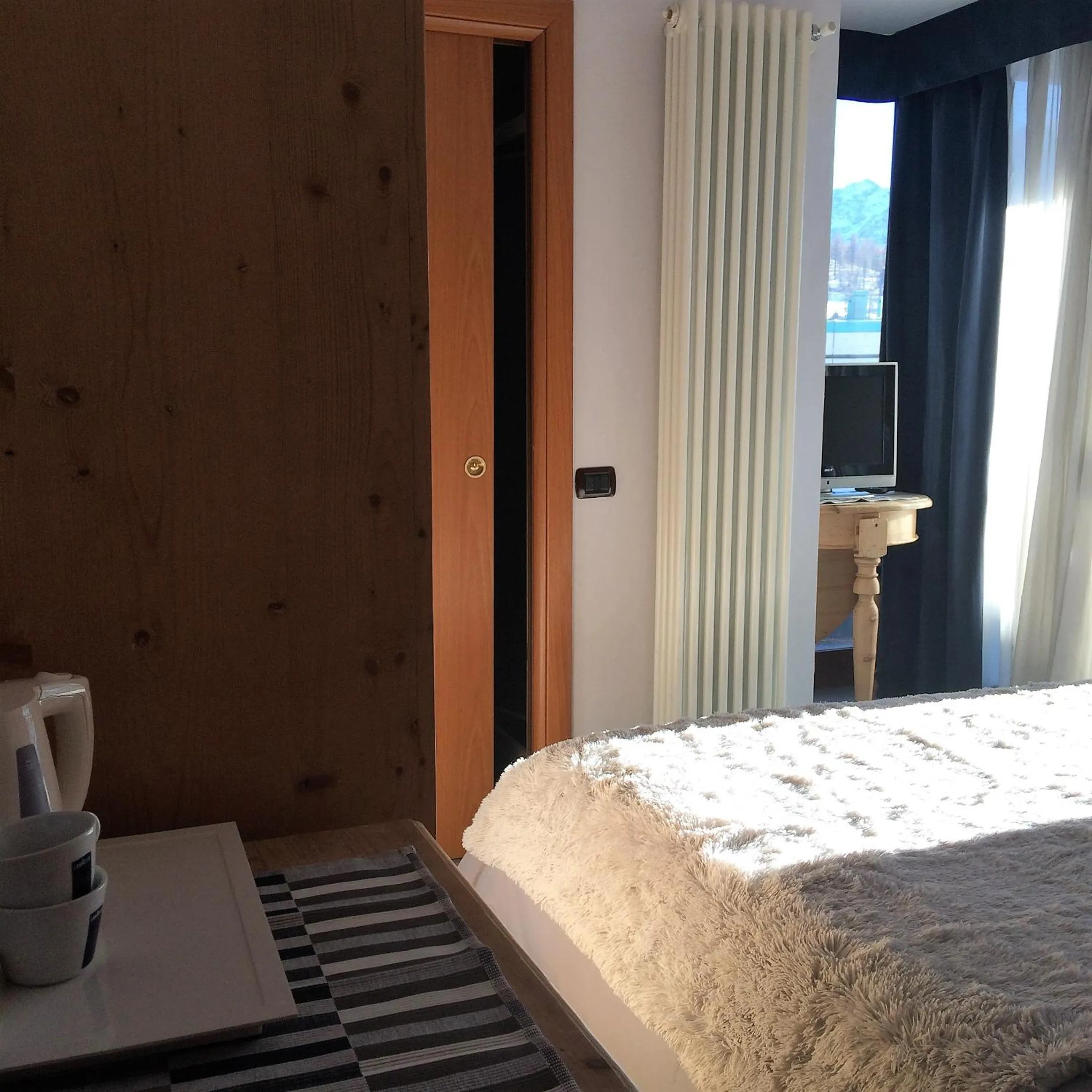 Coffee/tea facilities, Bed in Shackleton Chalet
