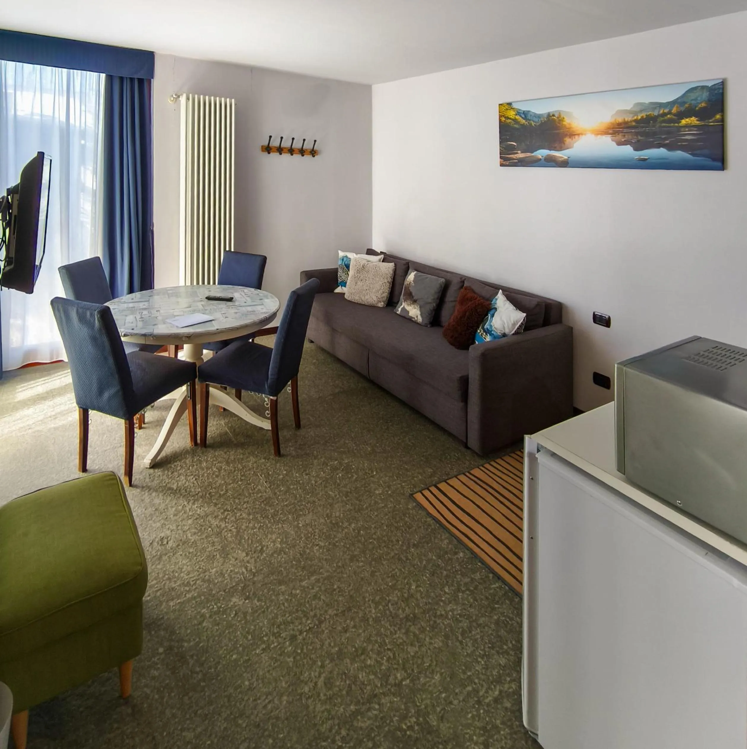 Mountain view in Shackleton Chalet