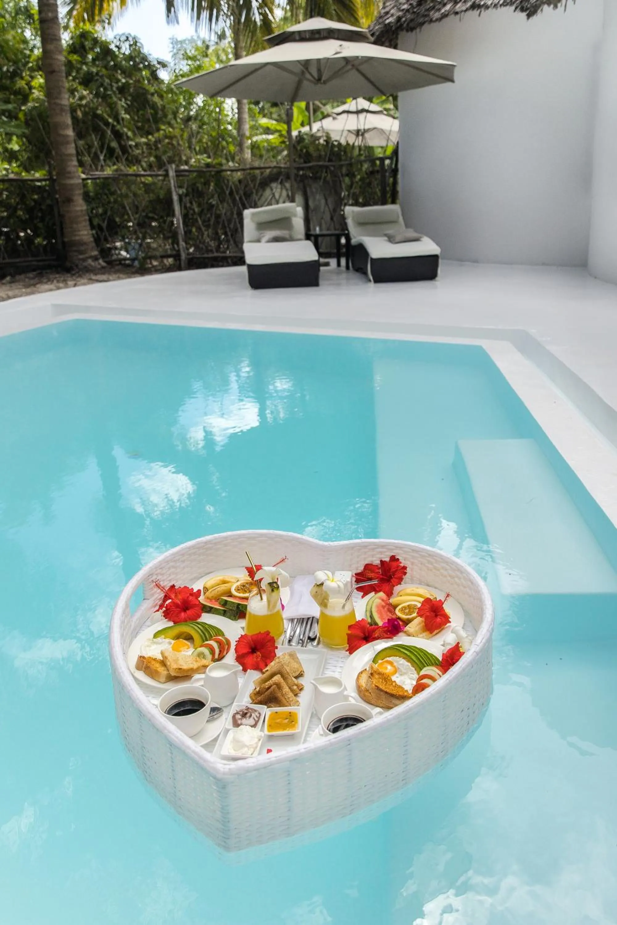 Patio in Blue Moon Resort