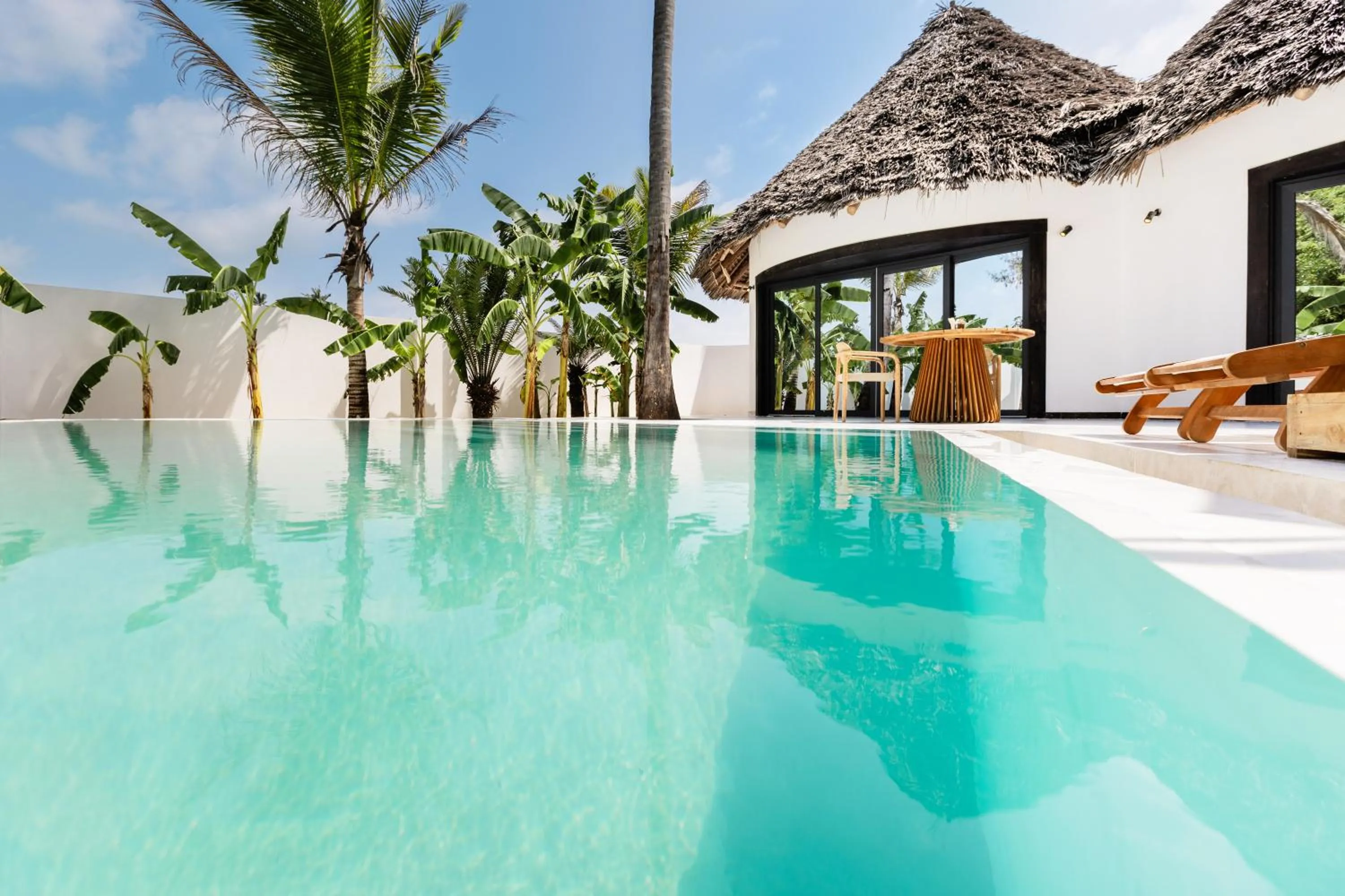 Pool view in Blue Moon Resort