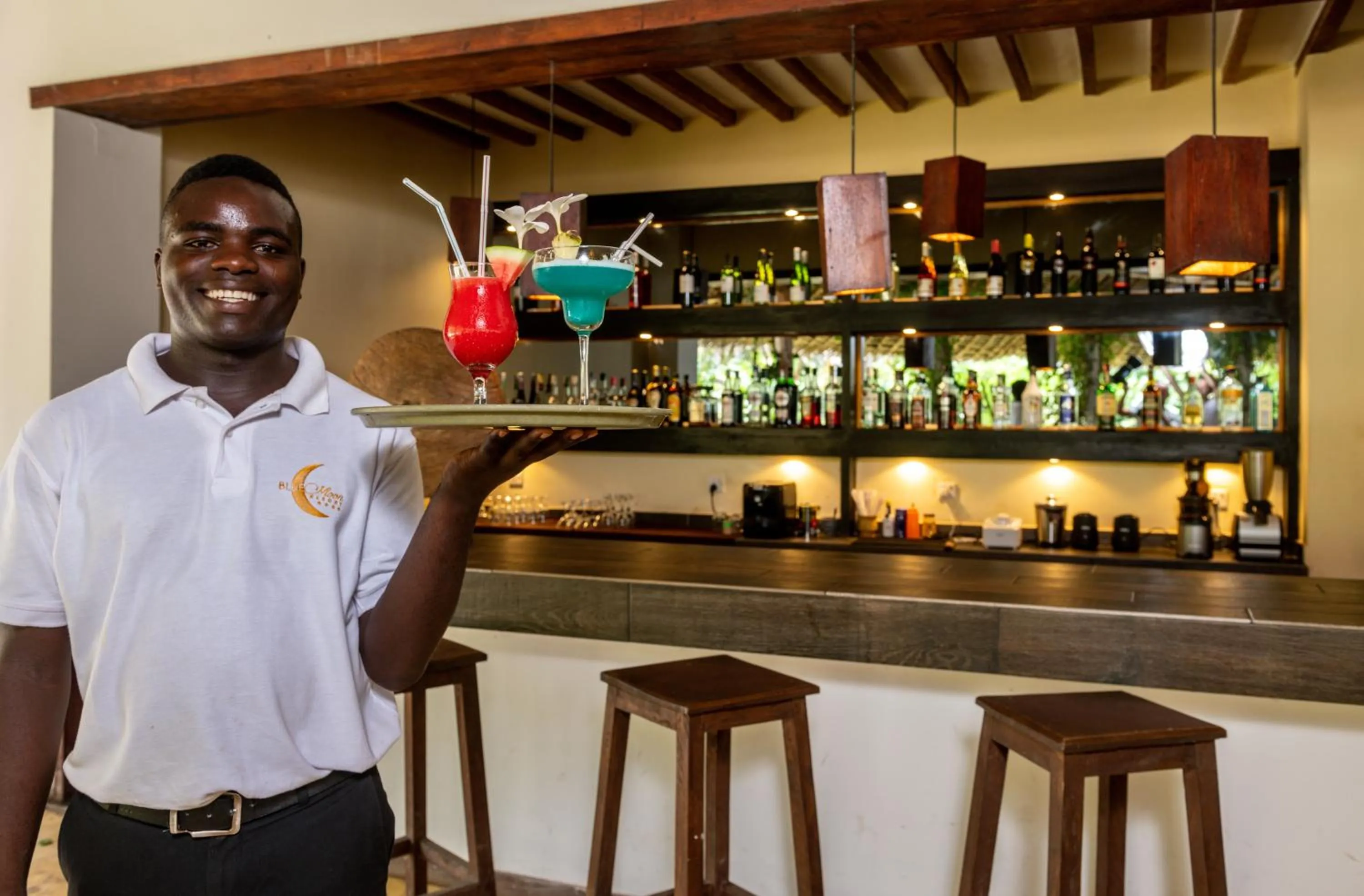 Staff in Blue Moon Resort