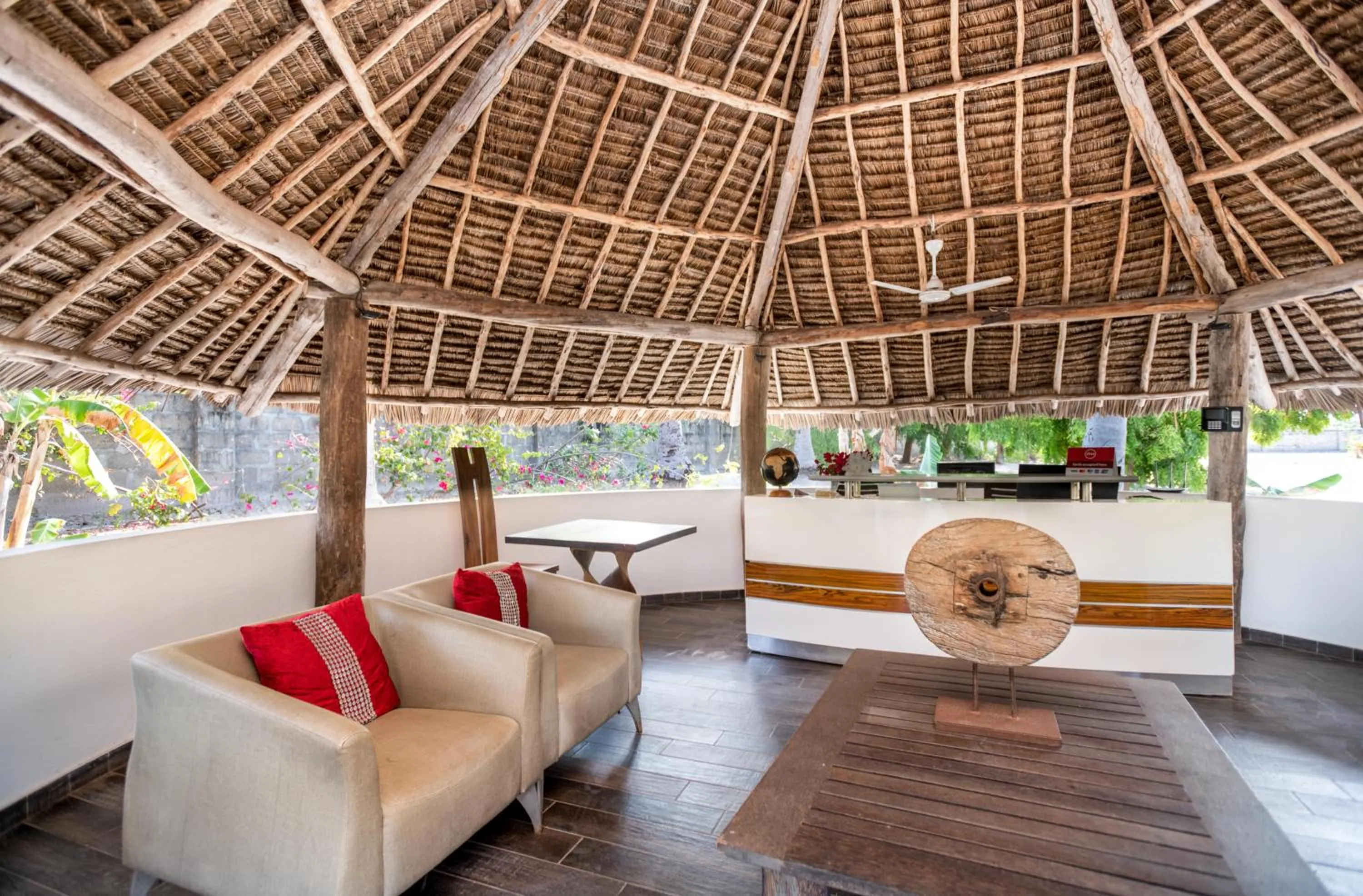 Patio in Blue Moon Resort