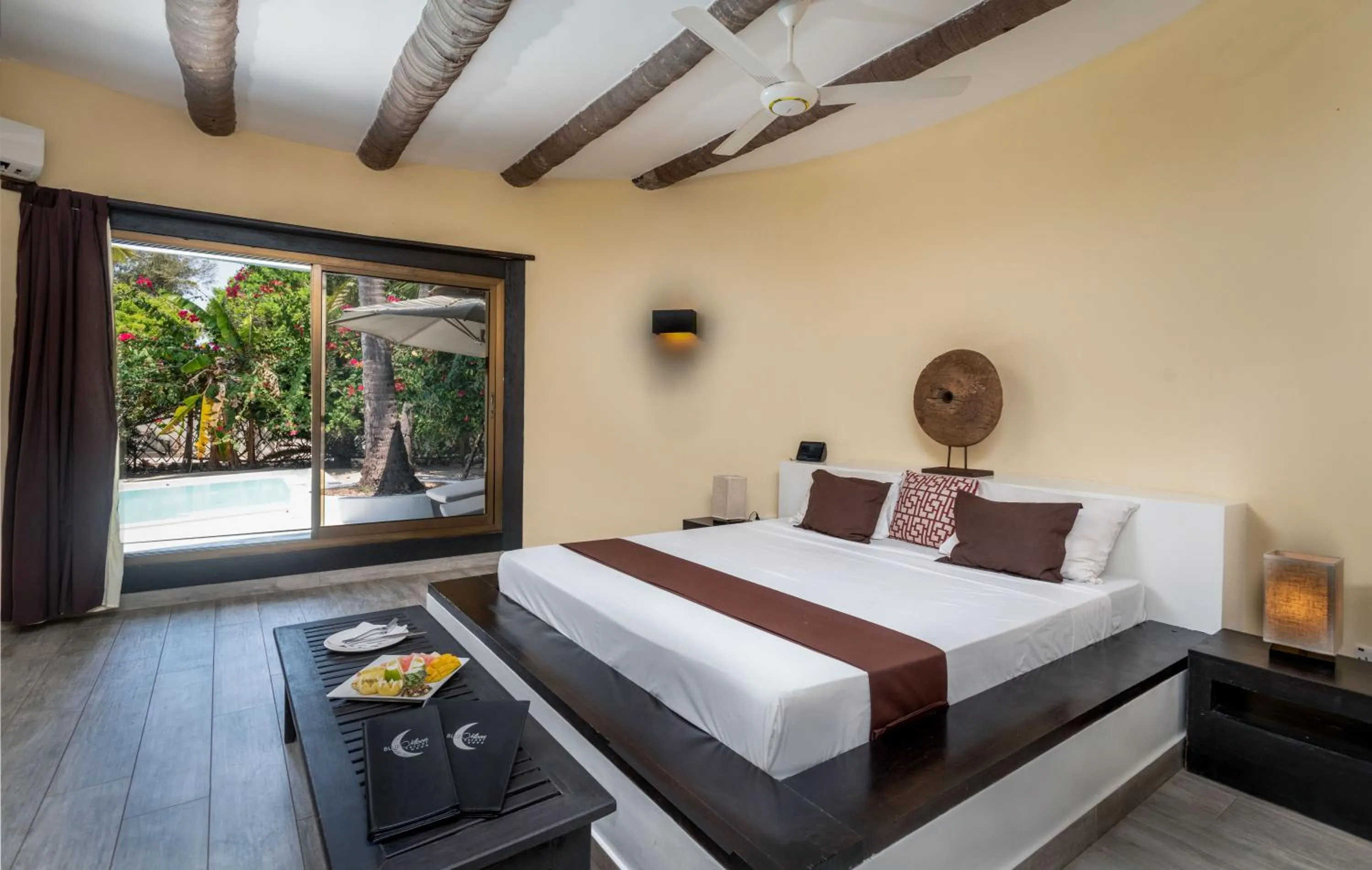 Bed in Blue Moon Resort