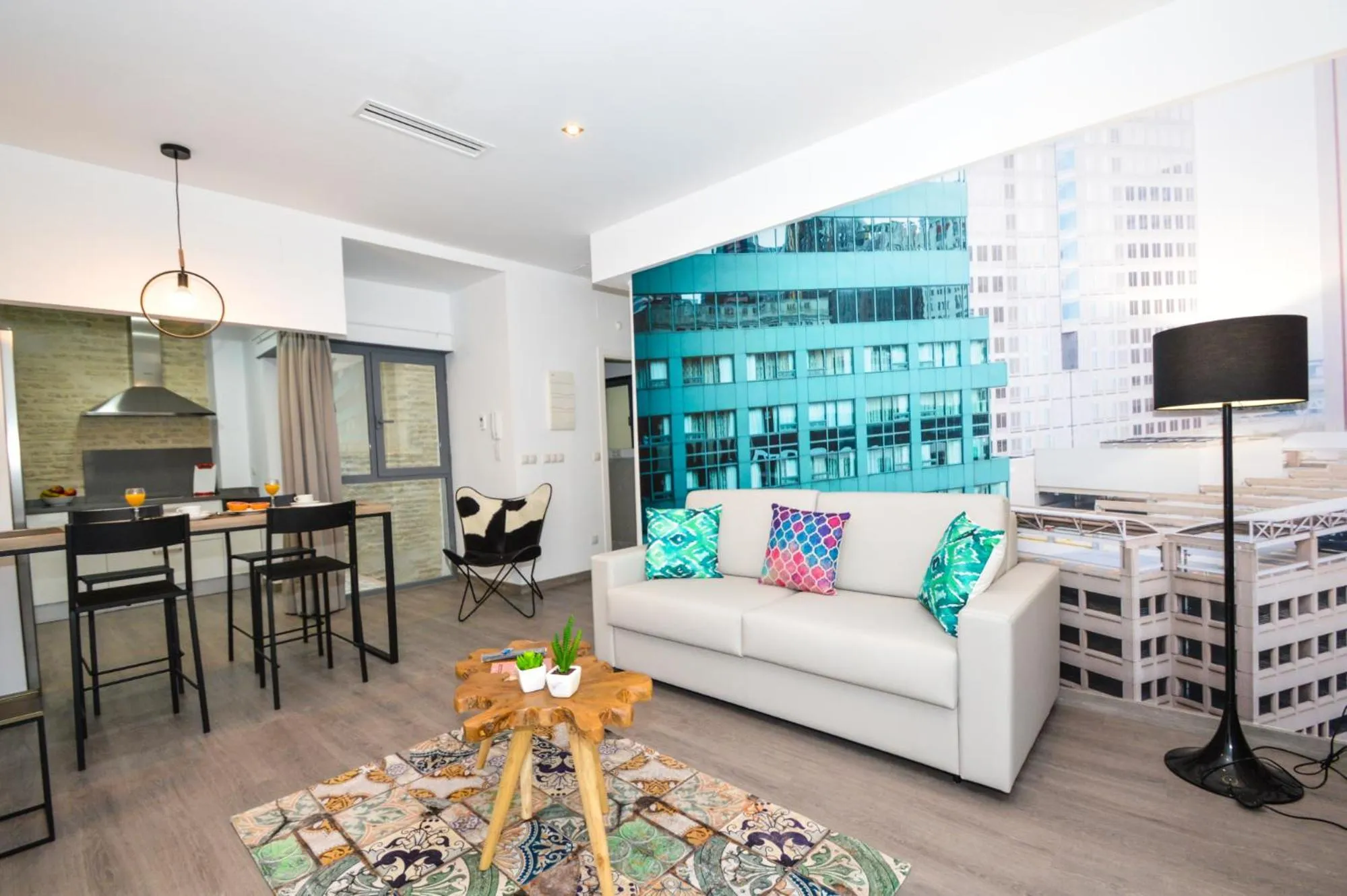 Dining area in Plaza de Armas
