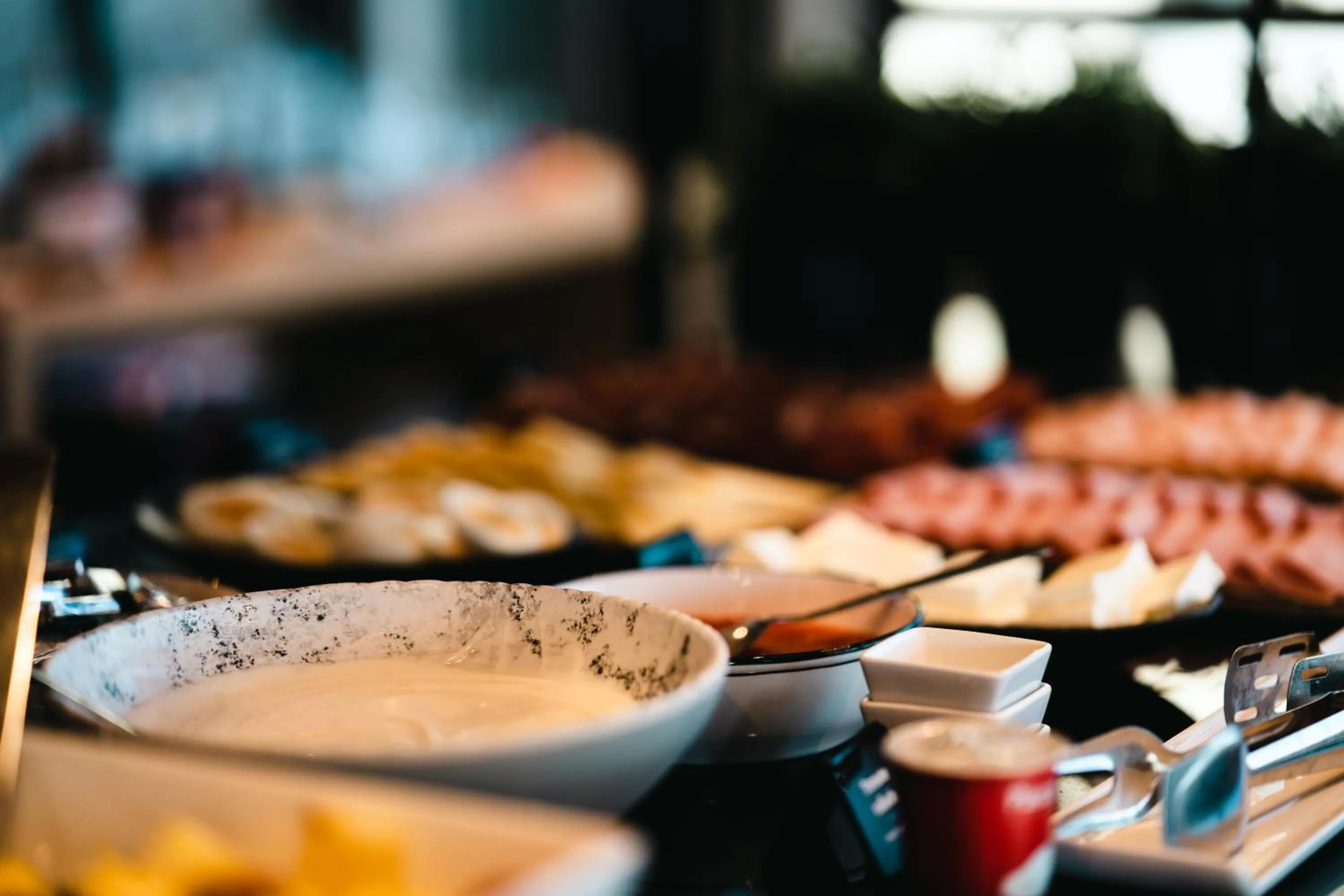 Buffet breakfast in Ibis Valladolid