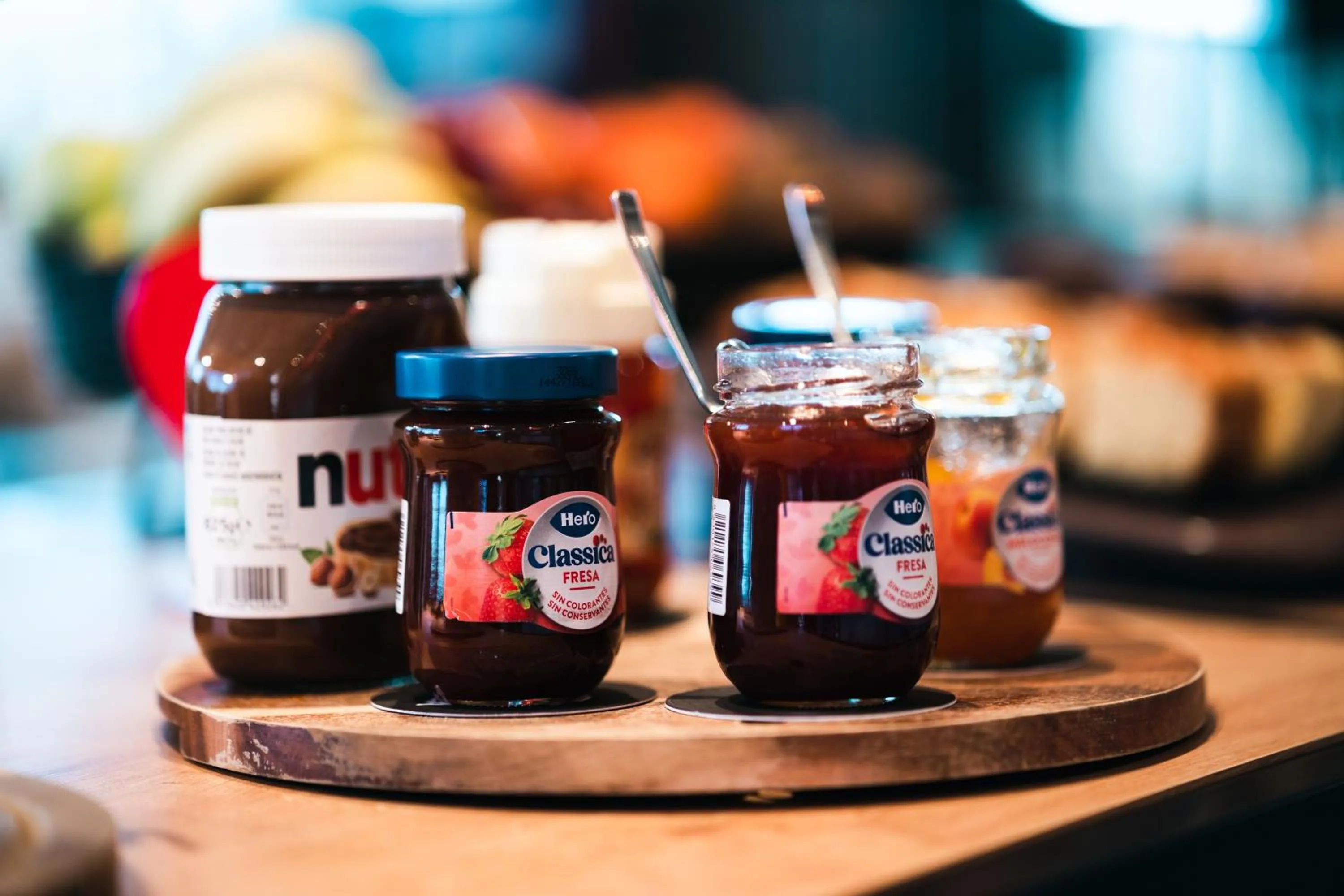 Buffet breakfast in Ibis Valladolid