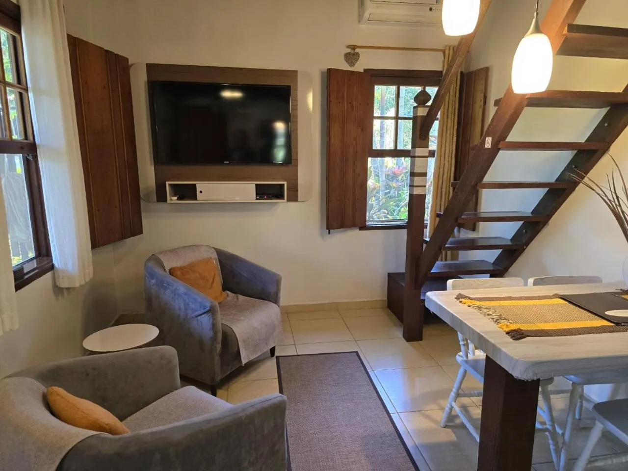 Living room in Eliconial Paraty Pousada