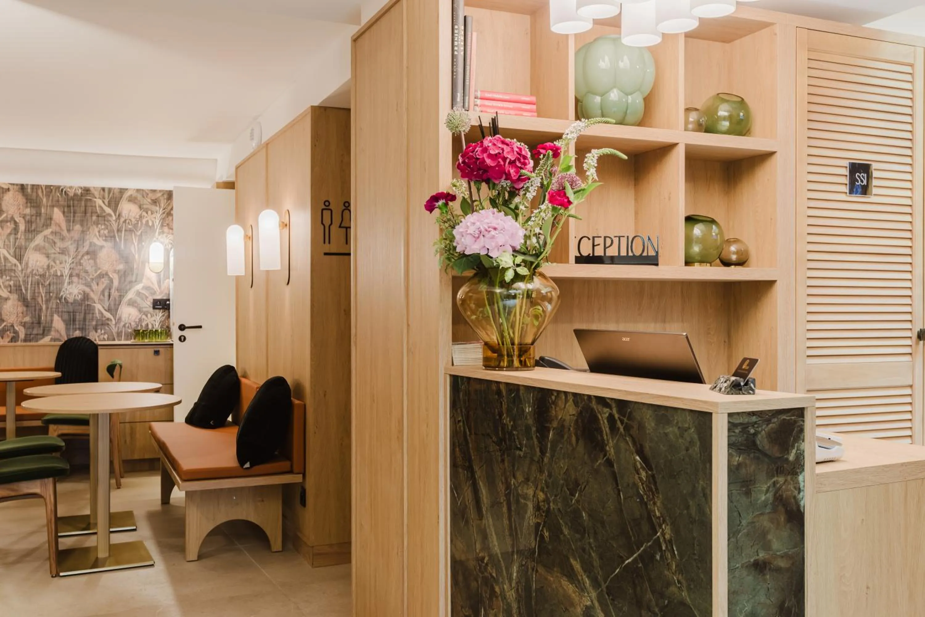 Lobby or reception in Hotel Prince Albert Opéra