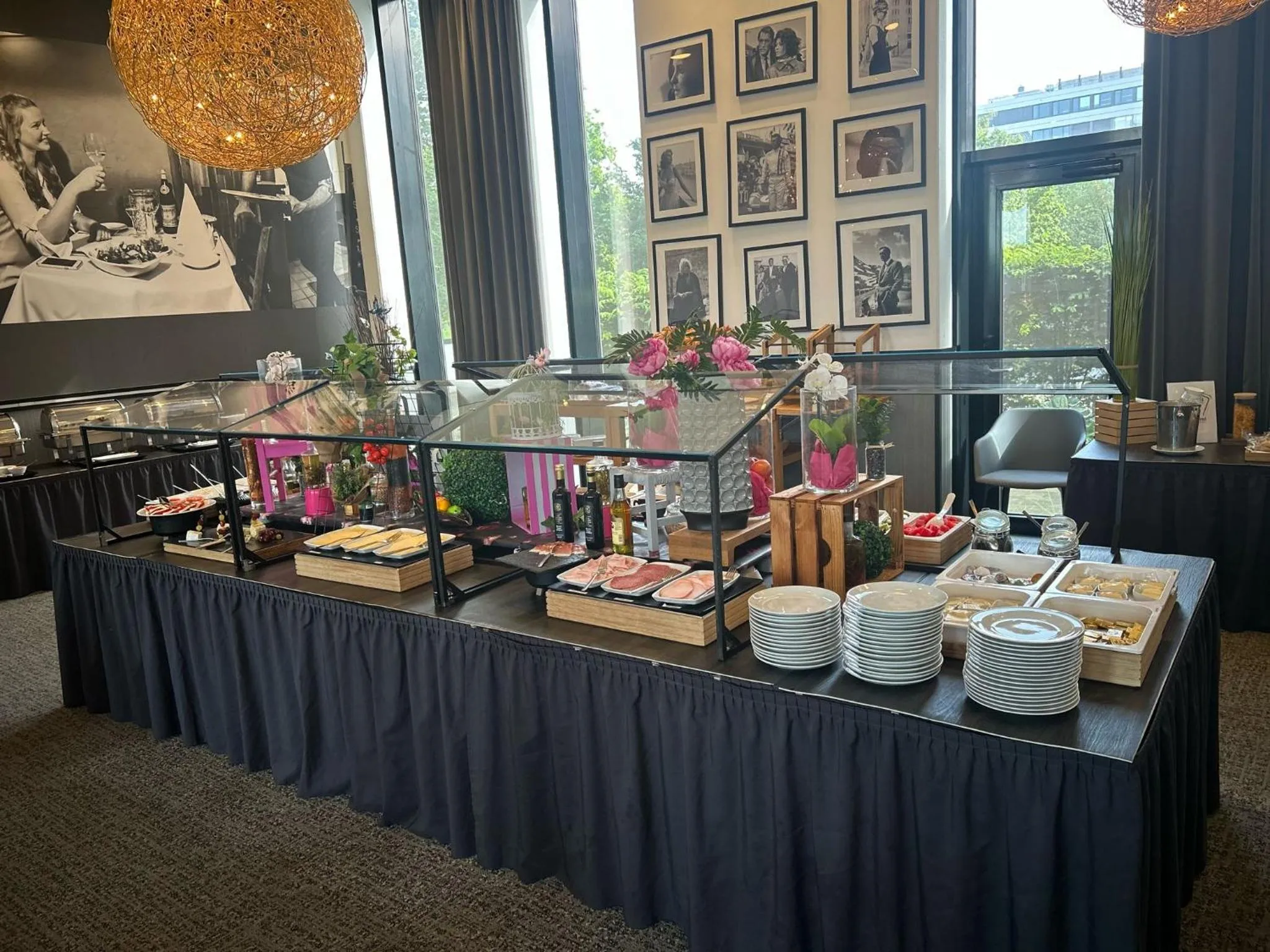 Continental breakfast in Airport Plaza Hotel Hamburg