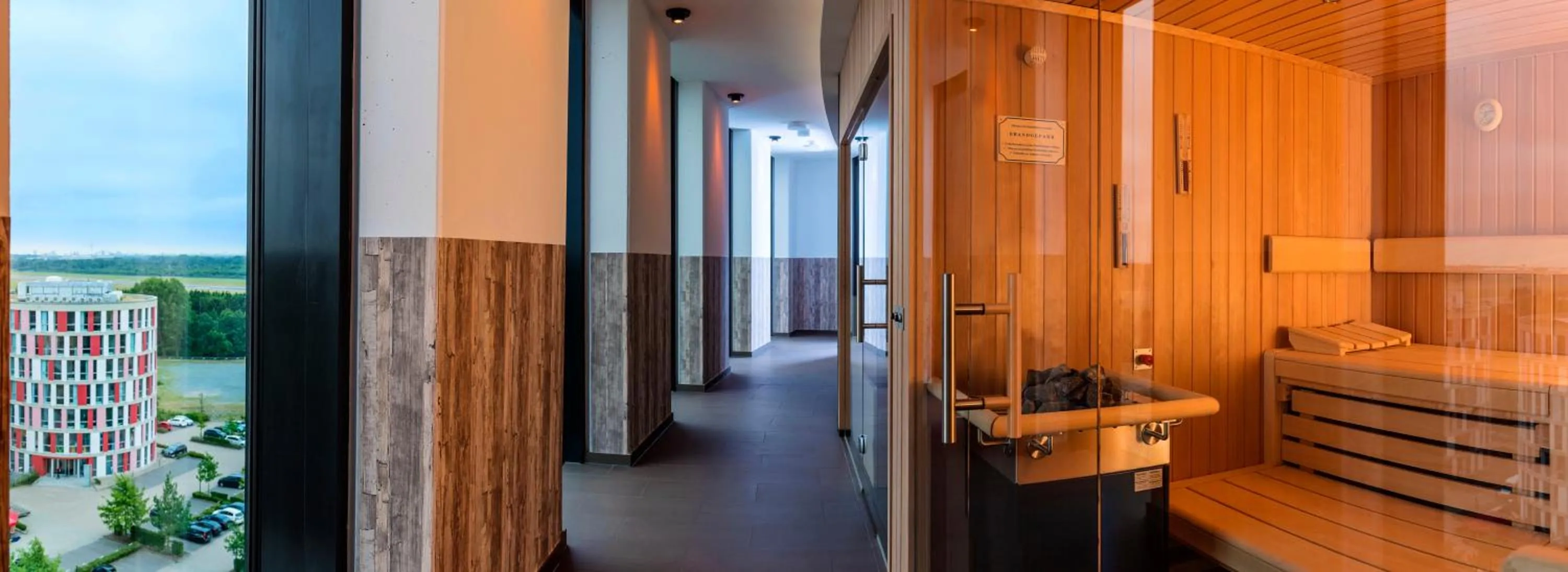 Sauna in Airport Plaza Hotel Hamburg
