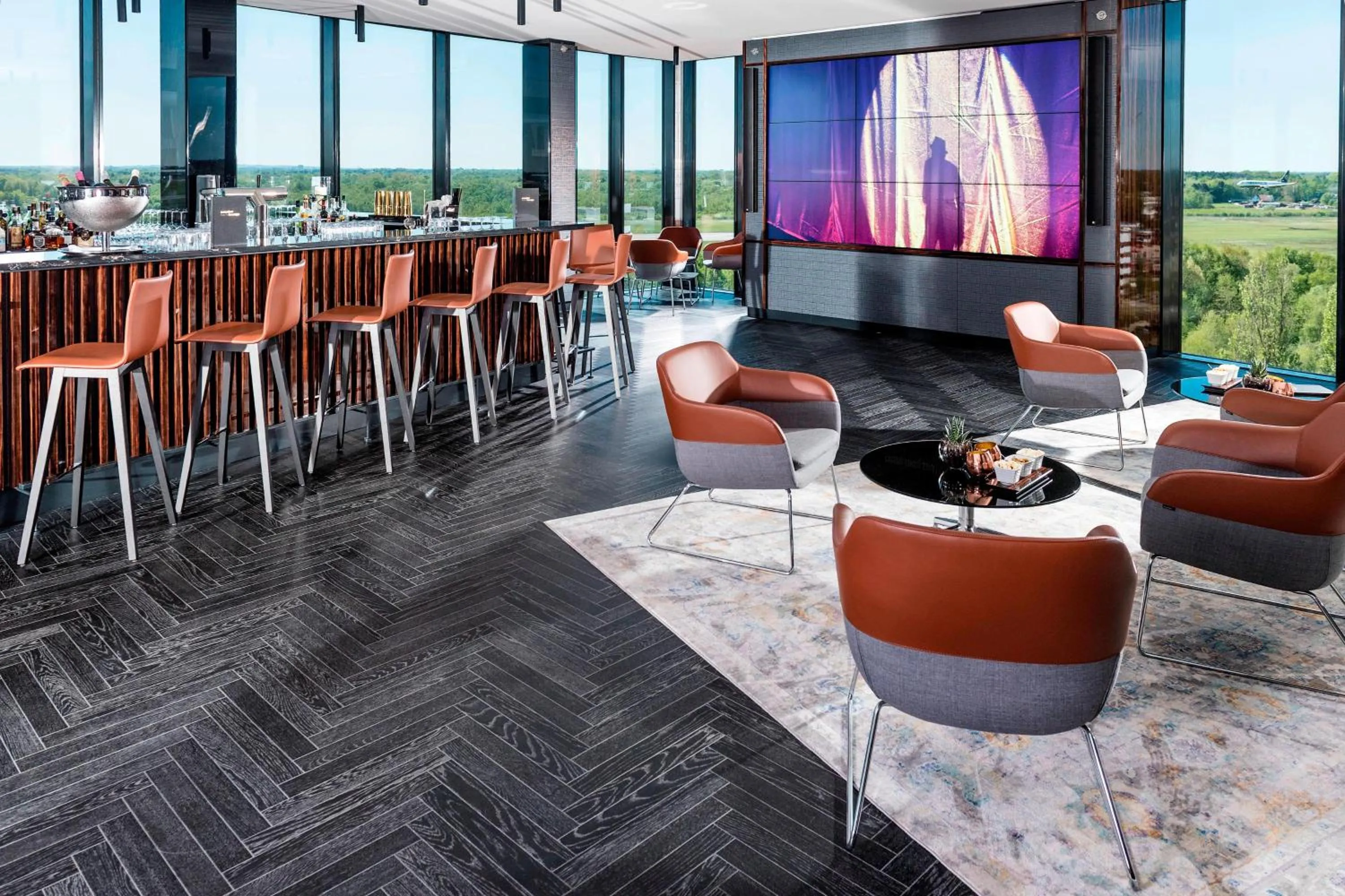 Restaurant/places to eat in Airport Plaza Hotel Hamburg