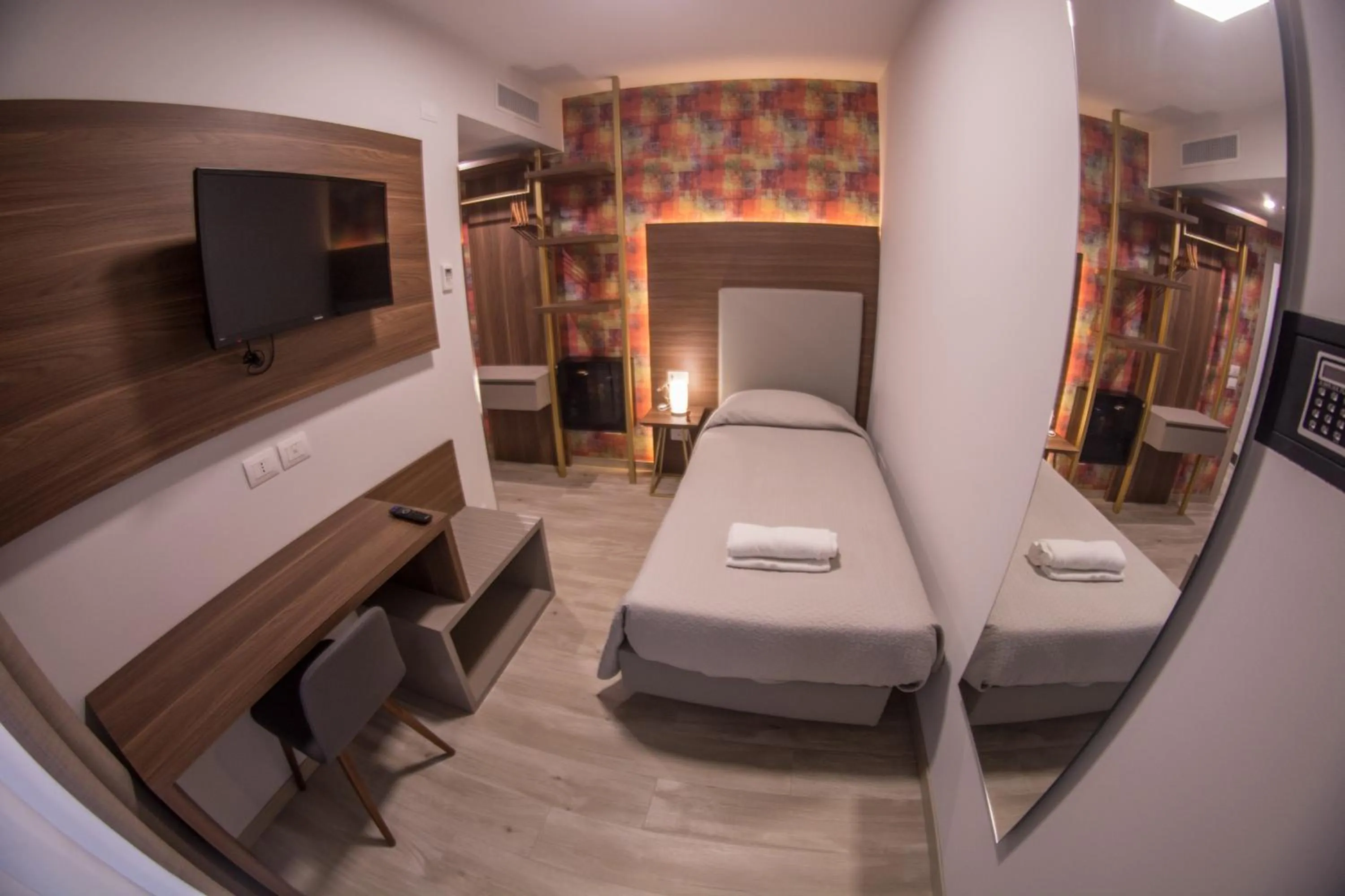 Photo of the whole room, Bed in 8room Hotel