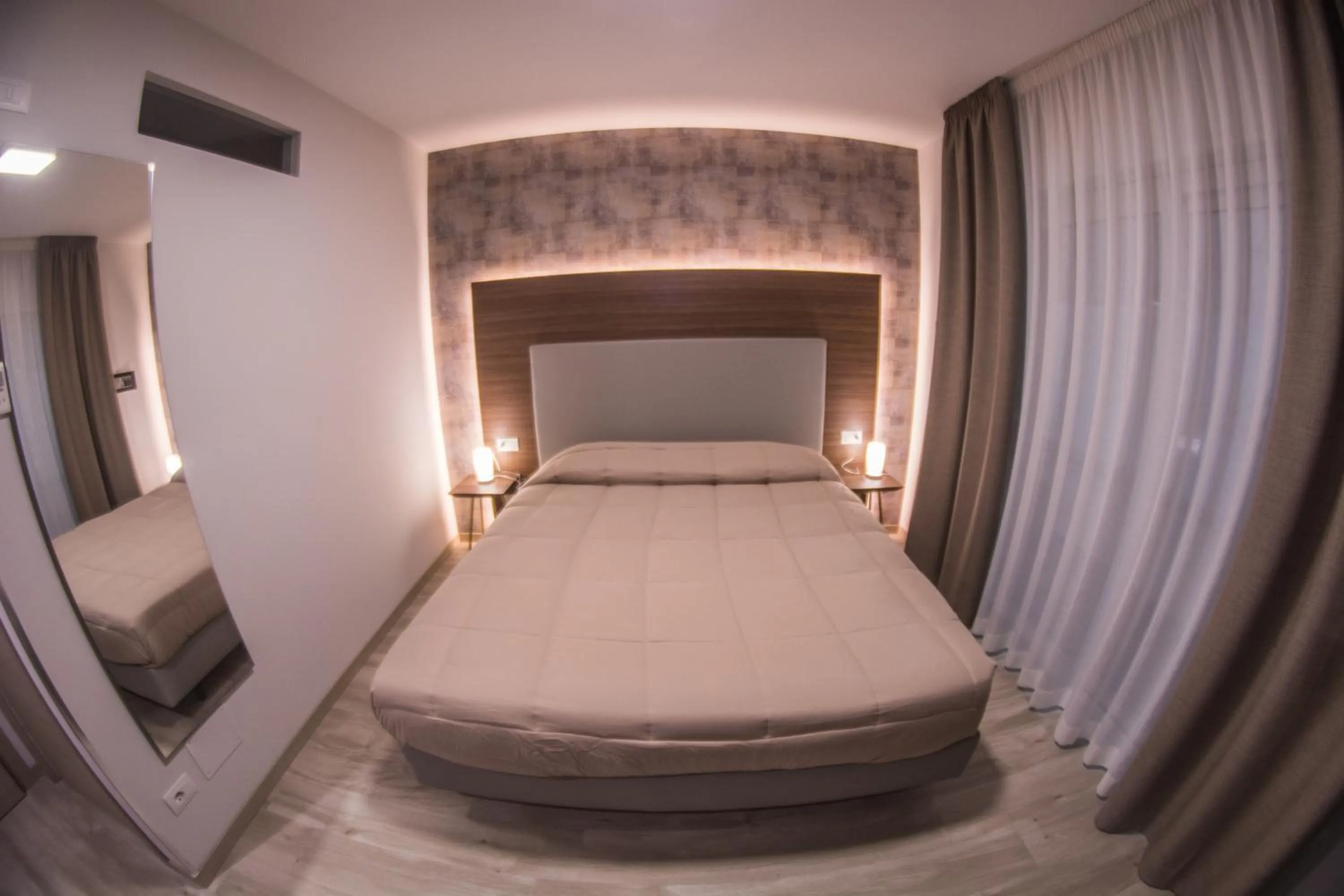 Photo of the whole room, Bed in 8room Hotel