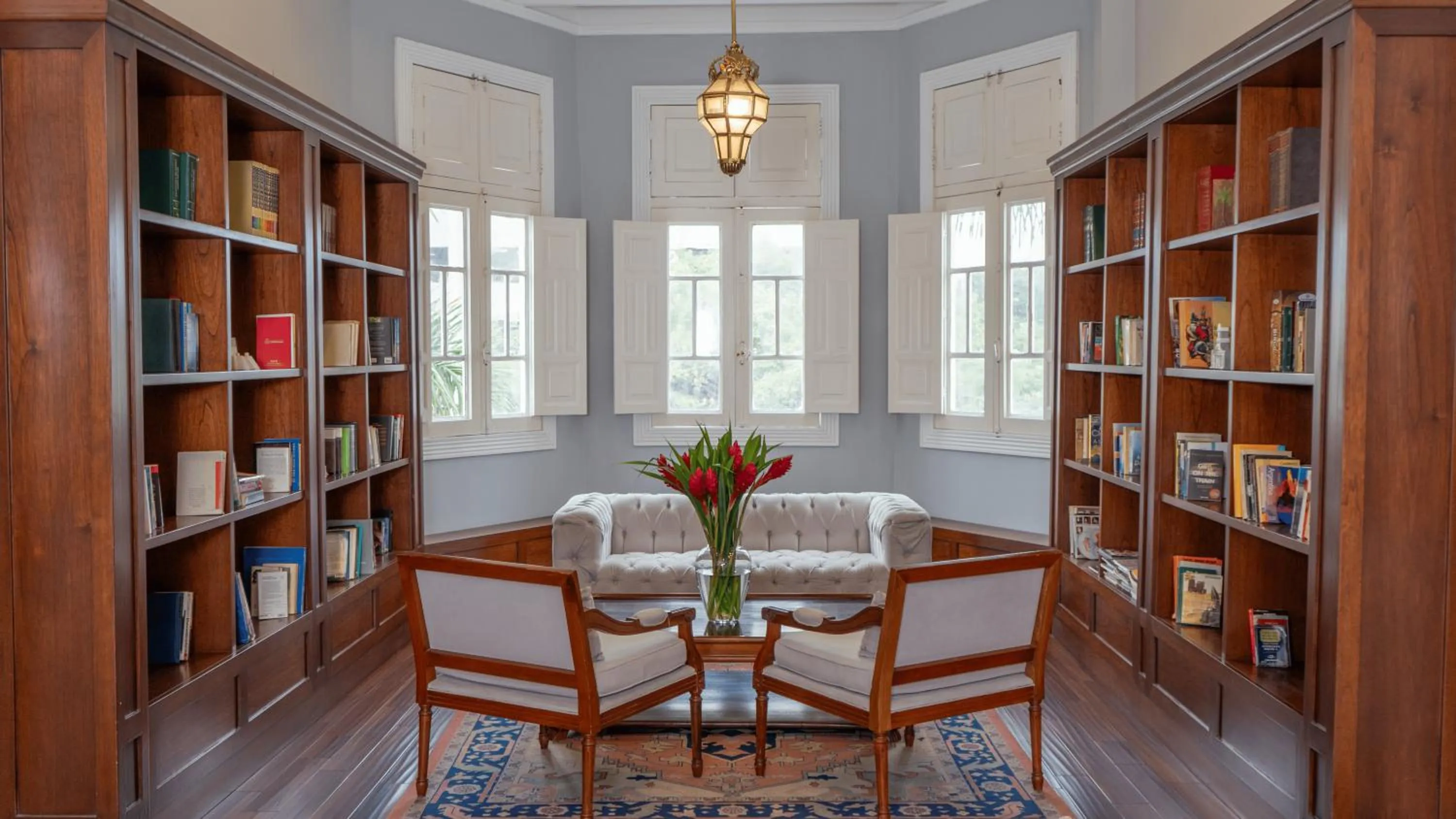 Library in Casa Republica Barranco Boutique Hotel
