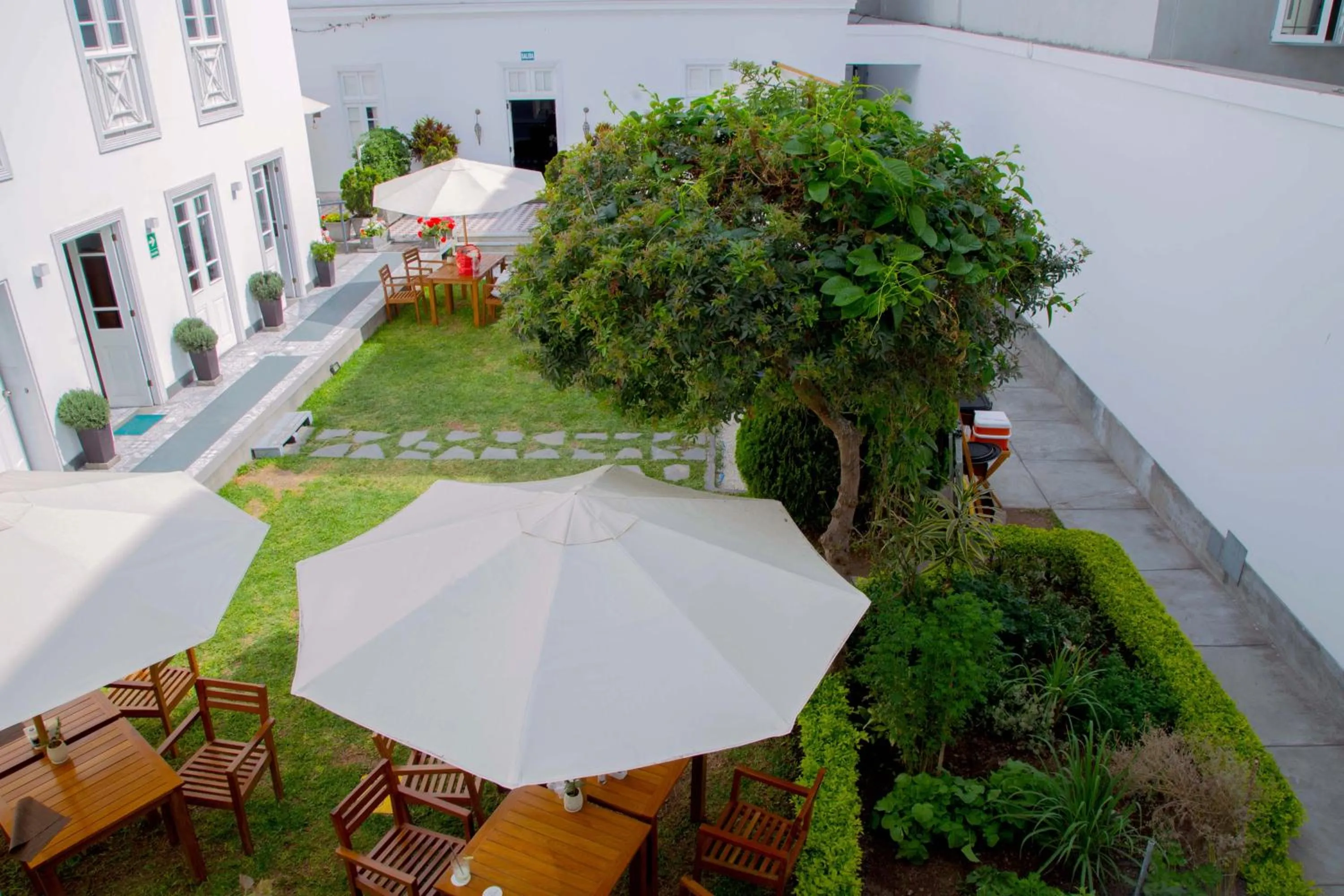 Garden view in Casa Republica Barranco Boutique Hotel