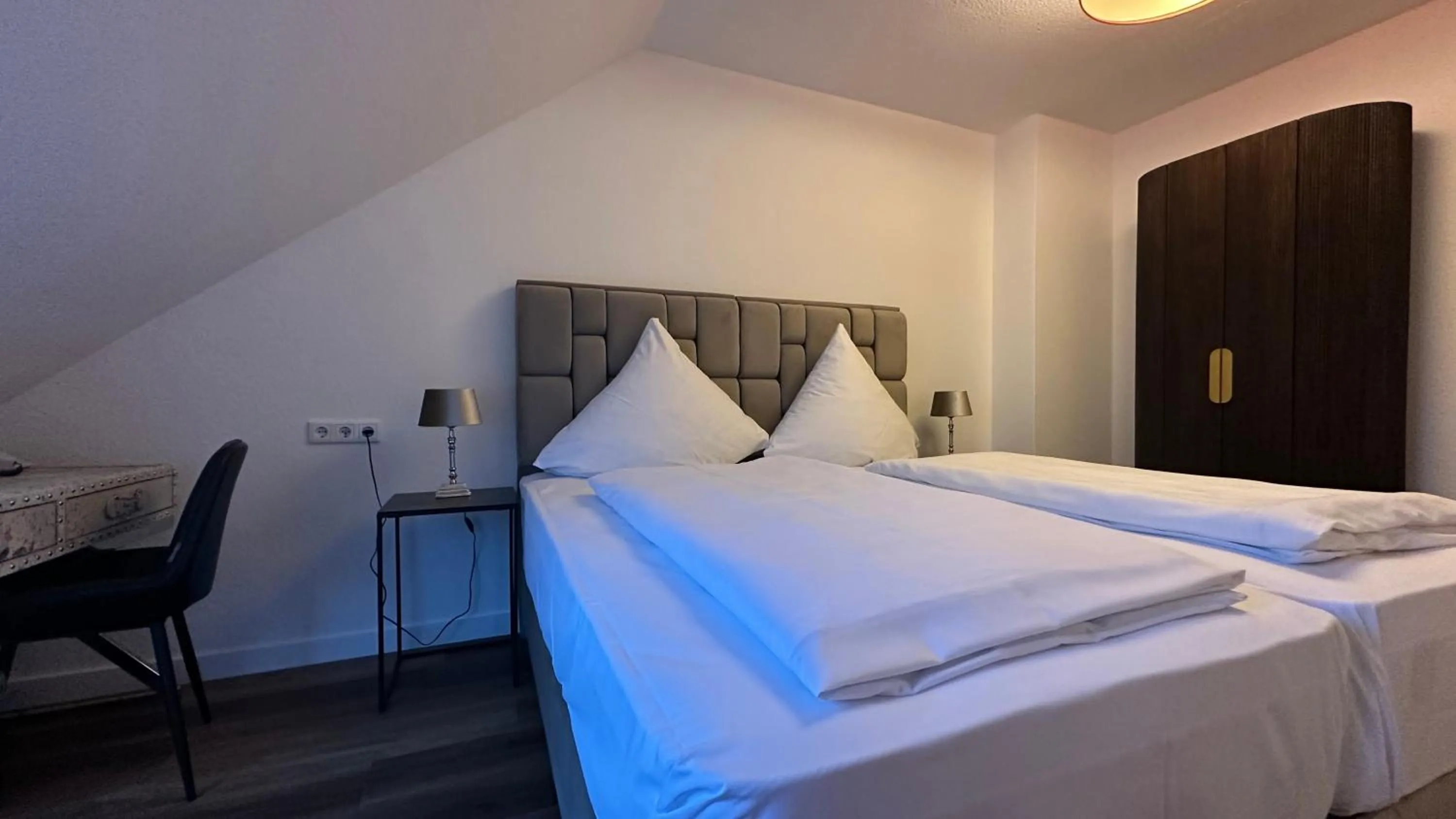 Bed in Hotel Unterfeldhaus