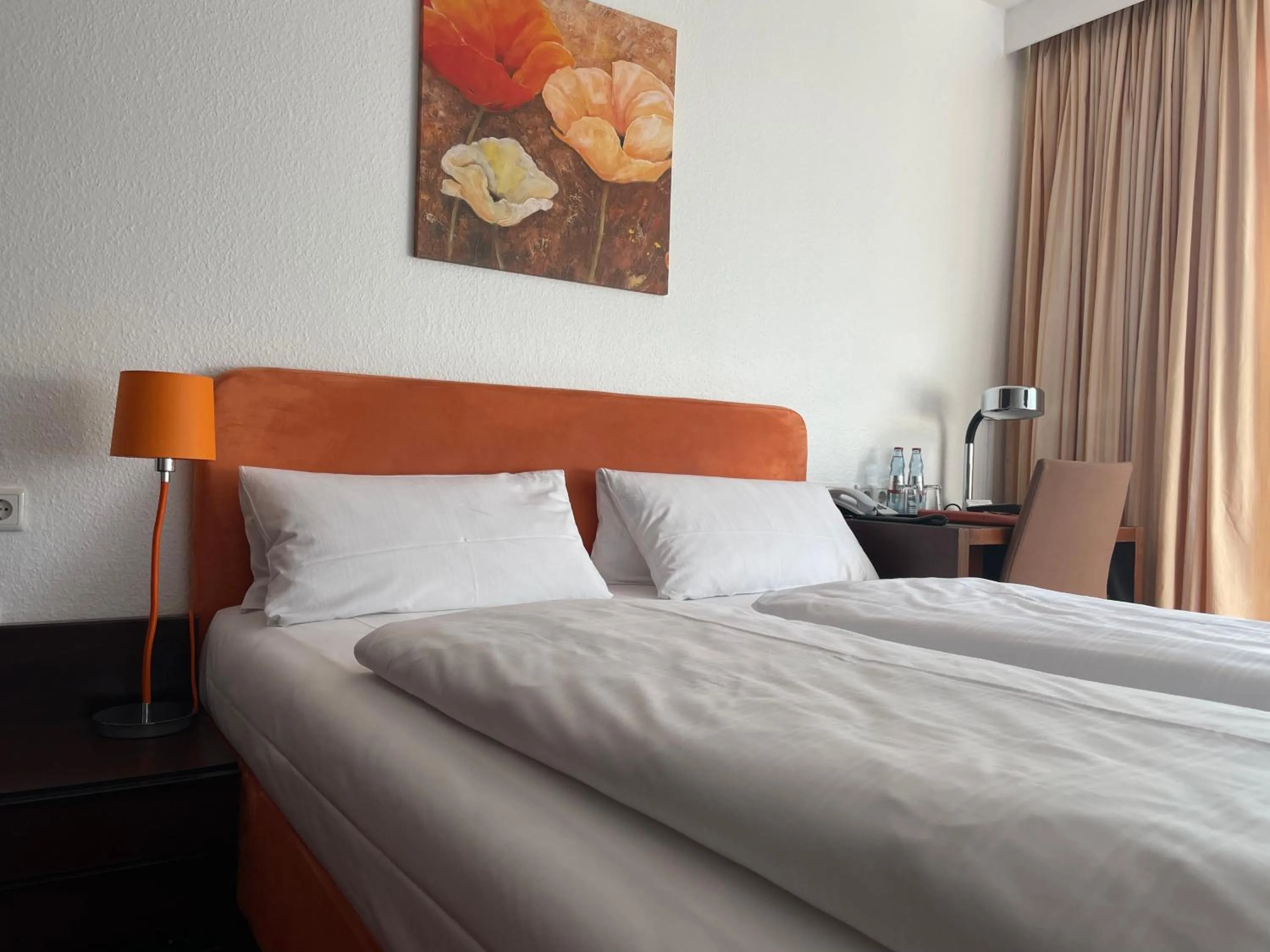 Bed in Hotel Unterfeldhaus