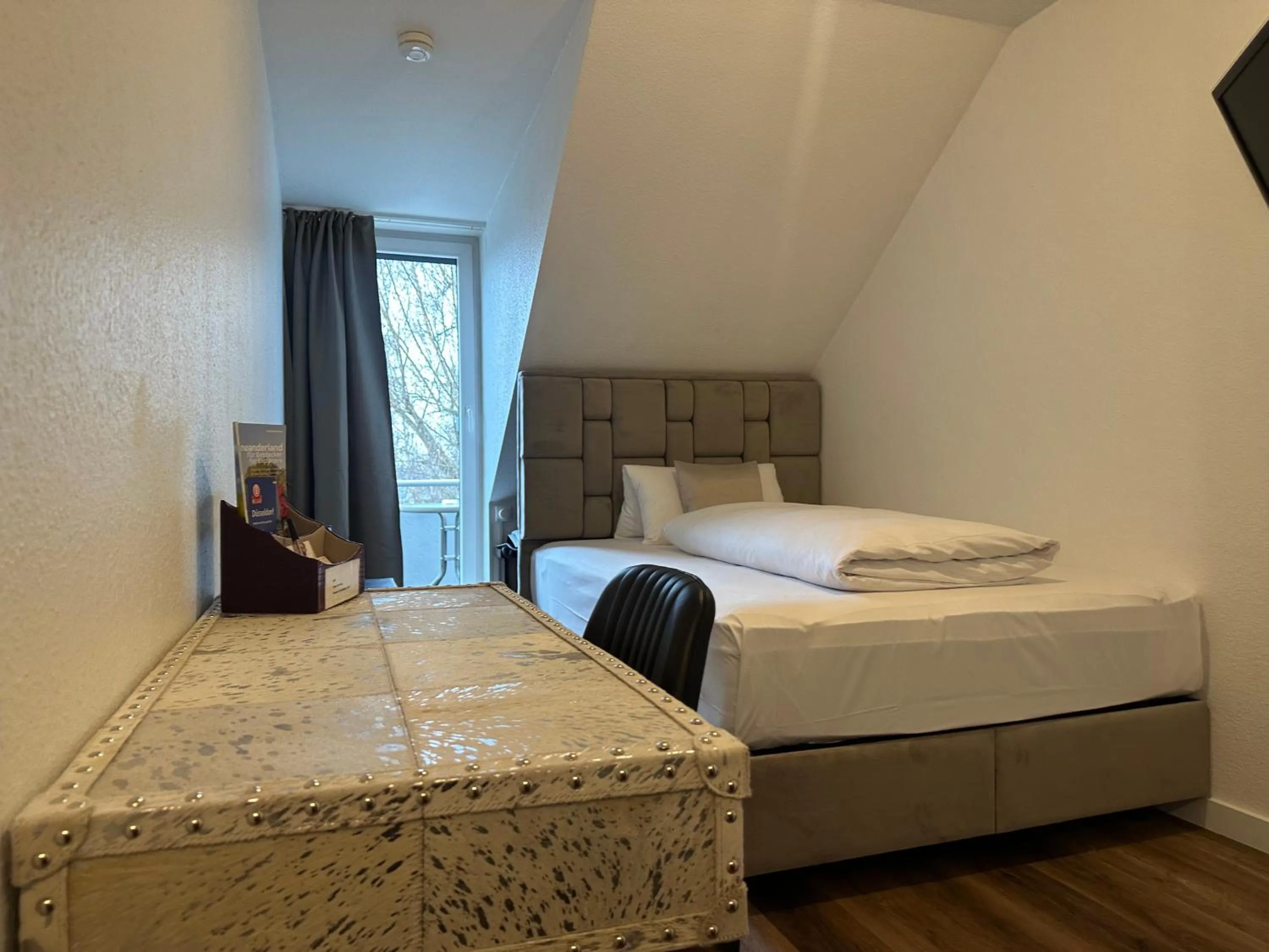 Bed in Hotel Unterfeldhaus