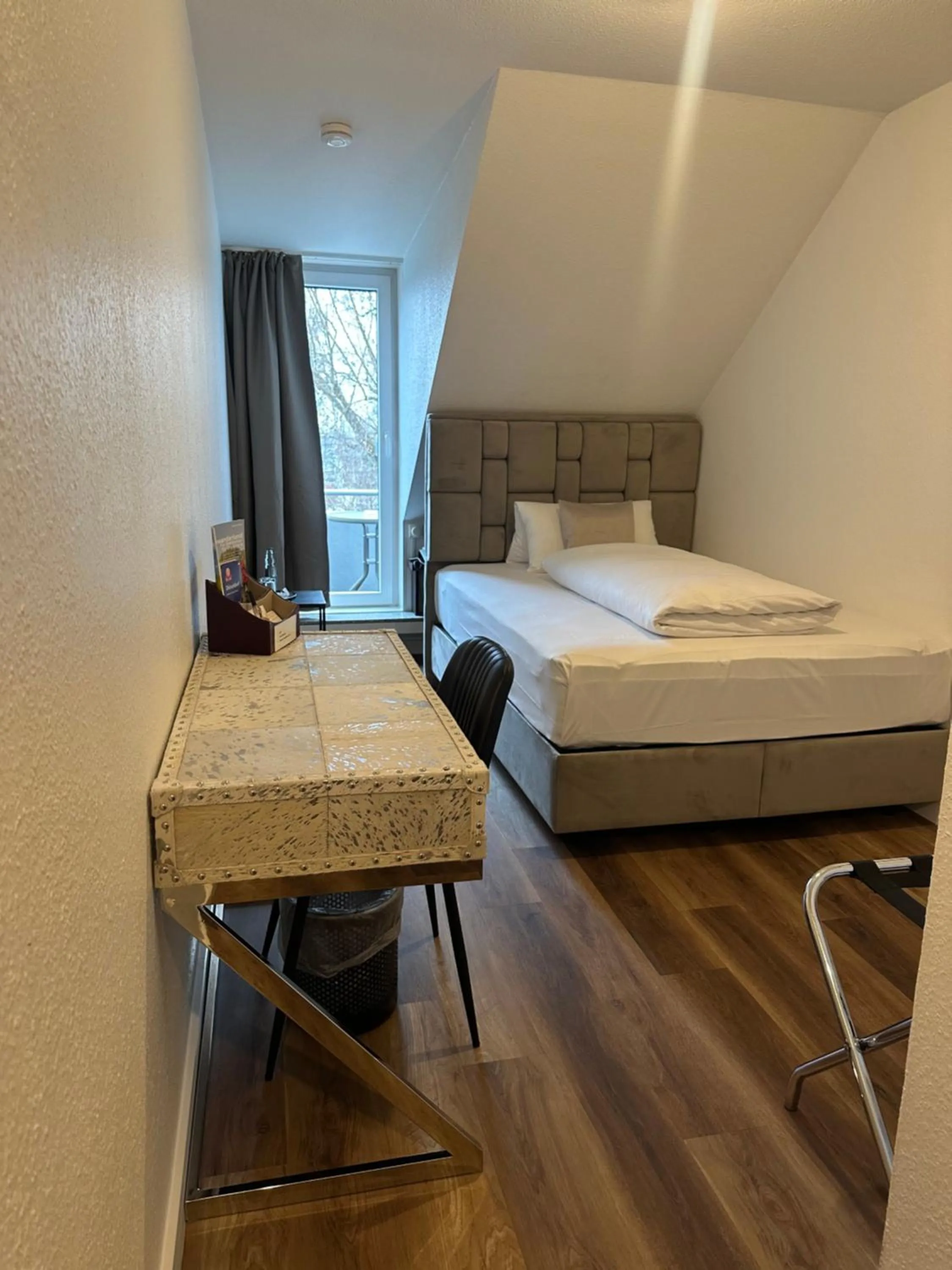 Bed in Hotel Unterfeldhaus